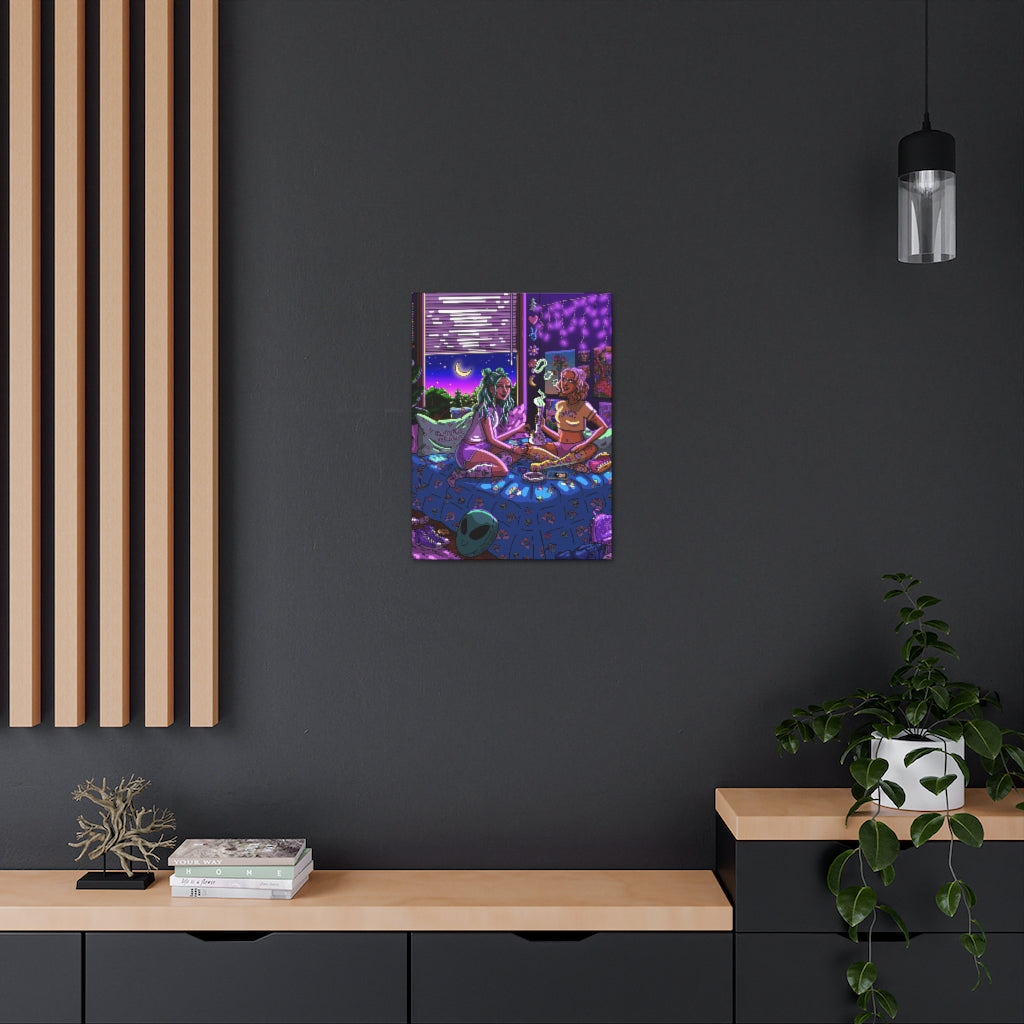 "Storm & Calia" Canvas Print