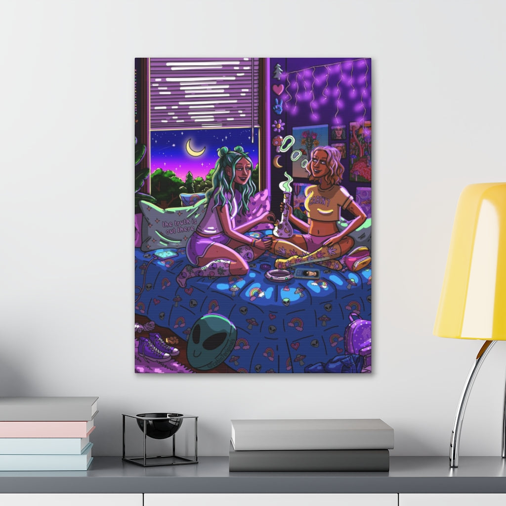 "Storm & Calia" Canvas Print