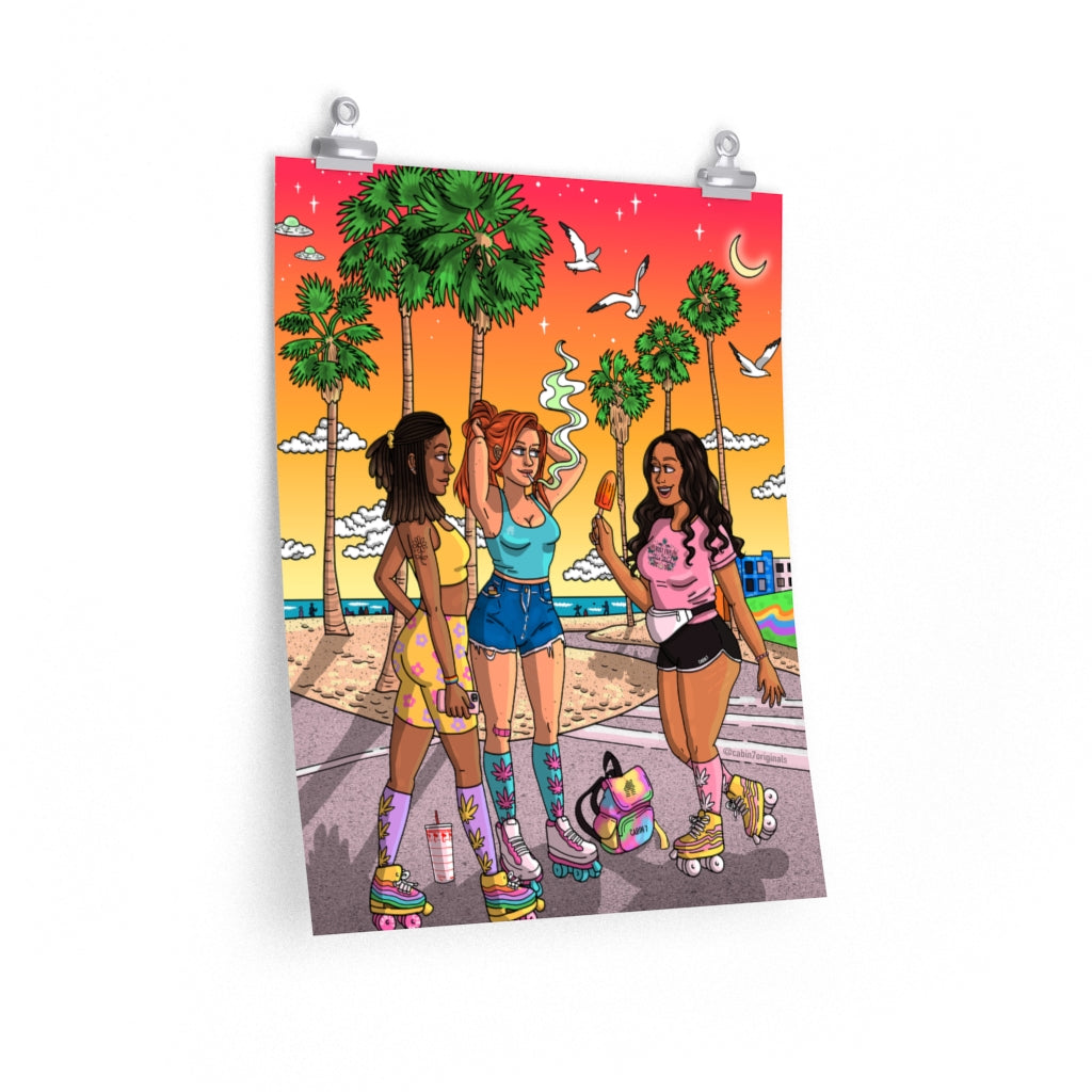 "Twilight at Venice" Poster Print
