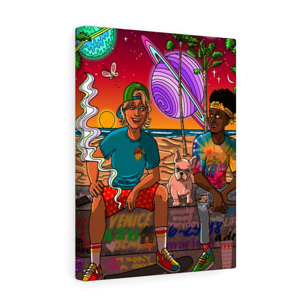 "Skater Boys" Canvas Print