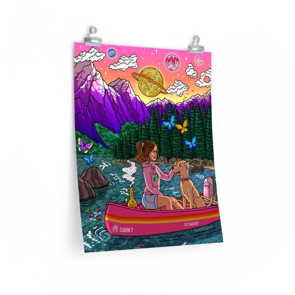 "Girl's Best Friend" Poster Print