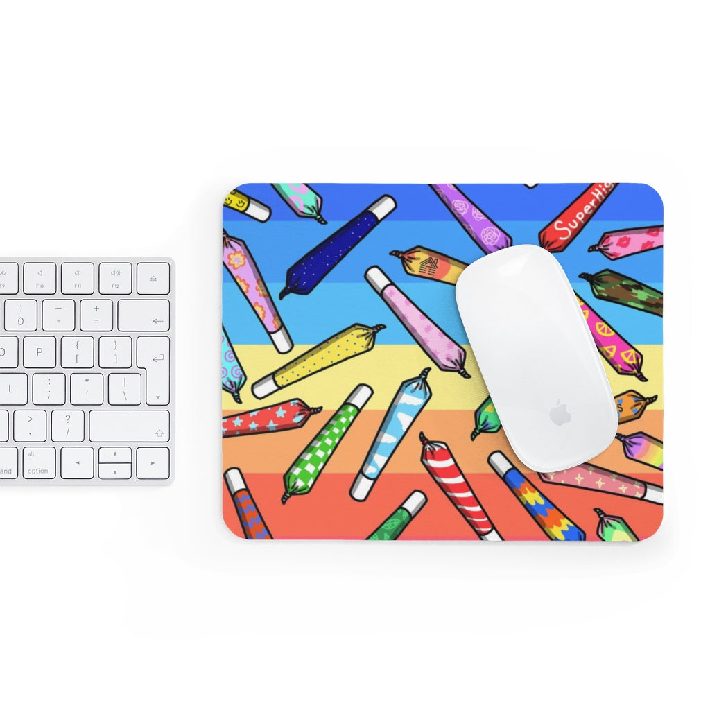Rainbow Joints Mousepad