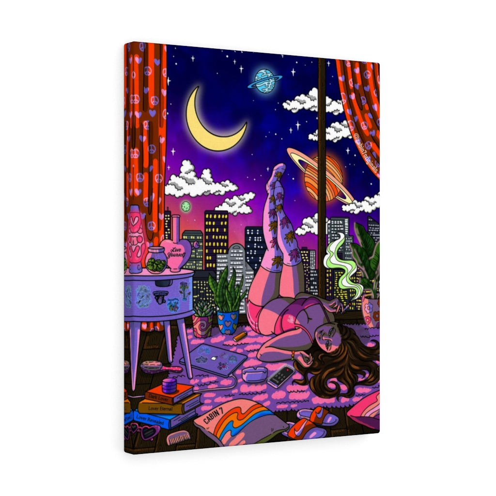 "Girl Lemme Tell You" Canvas Print