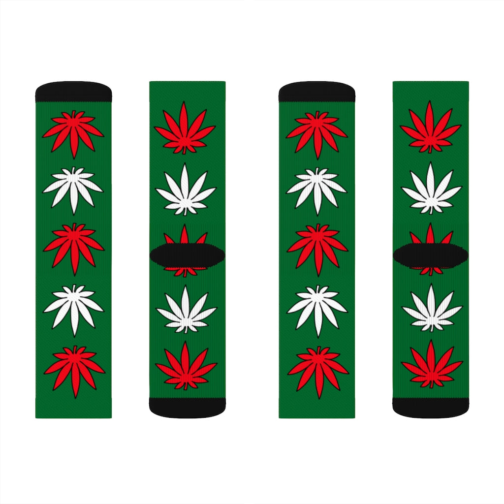 Lil' Leafy Socks - December