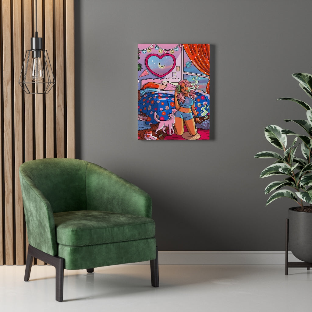 "Bubblegum" Canvas Print