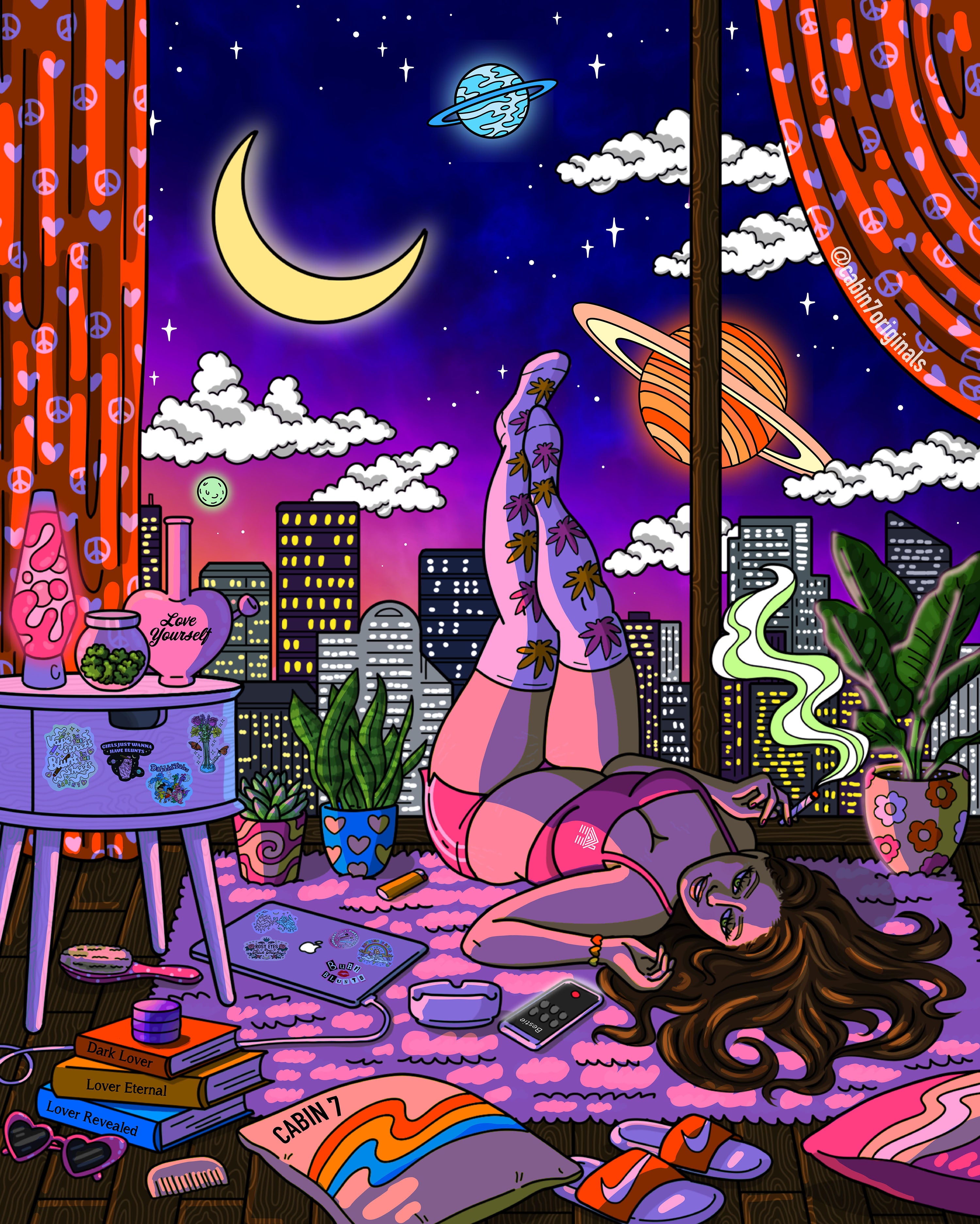 "Girl Lemme Tell You" Poster Print