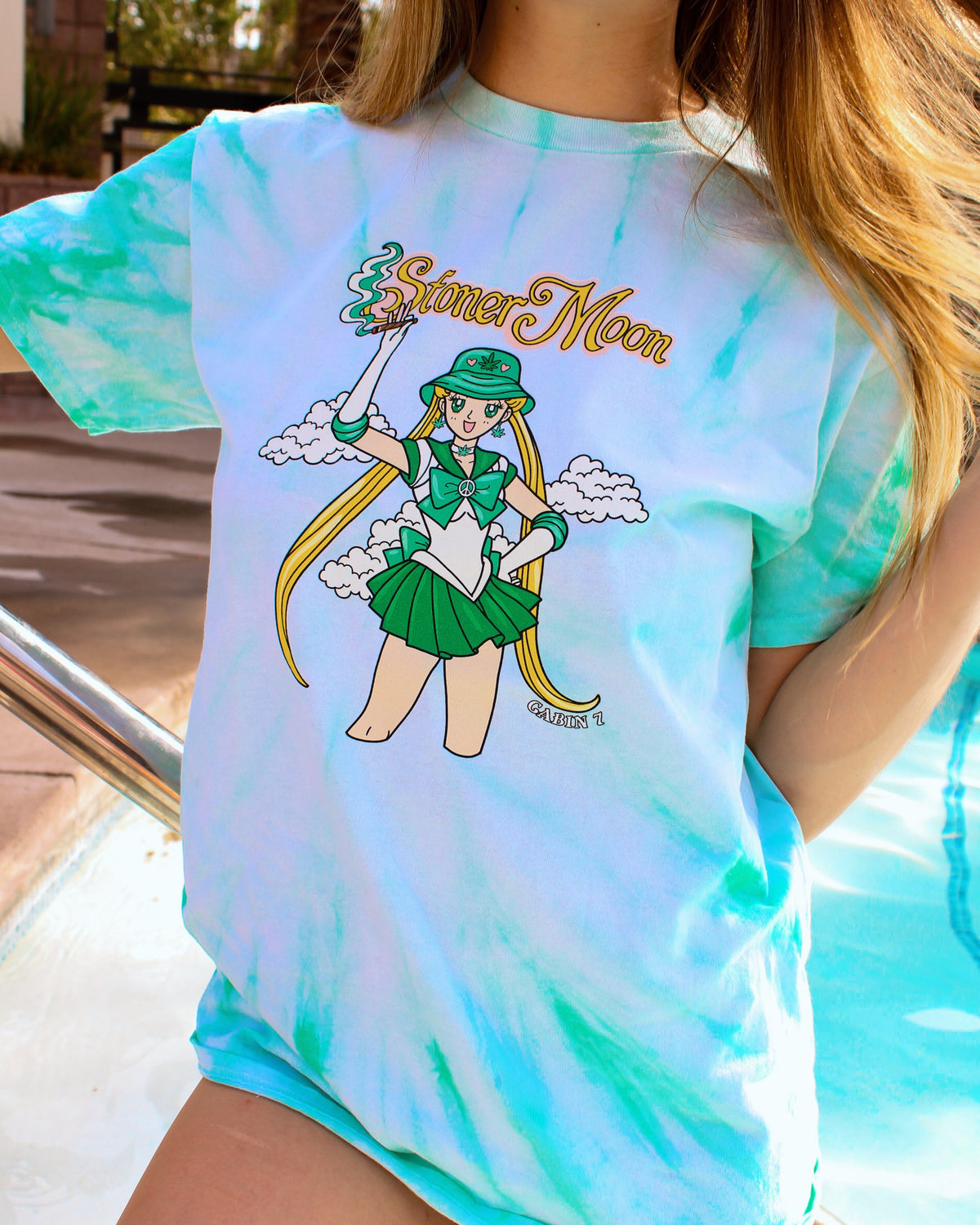 Stoner Moon Tie Dye T-Shirt