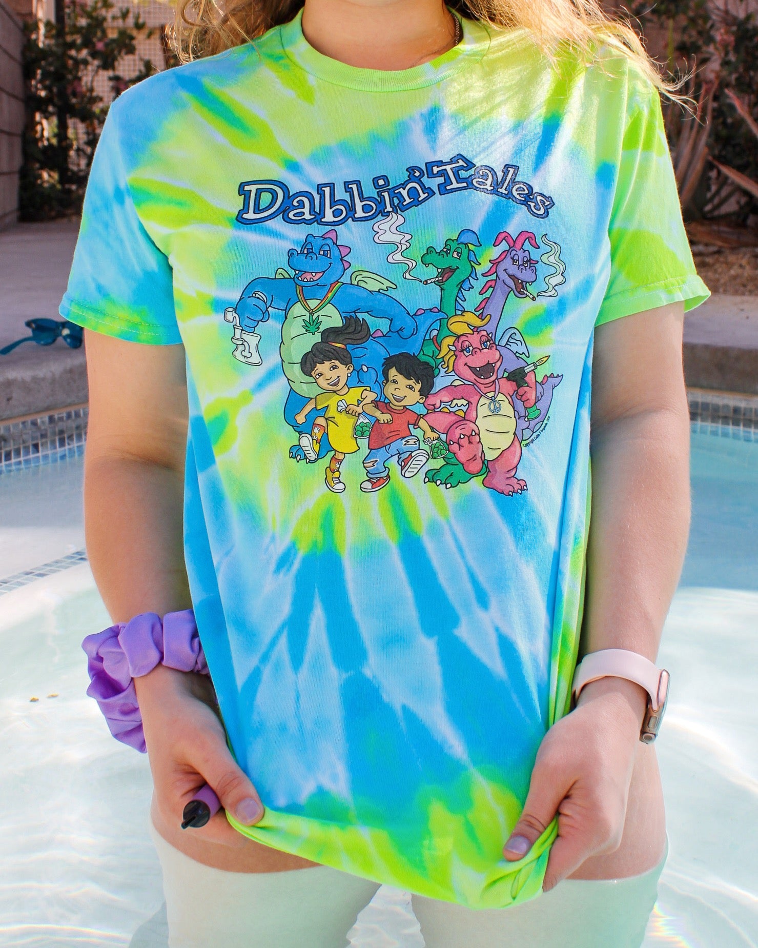 Dabbin' Tales Tie Dye T-Shirt