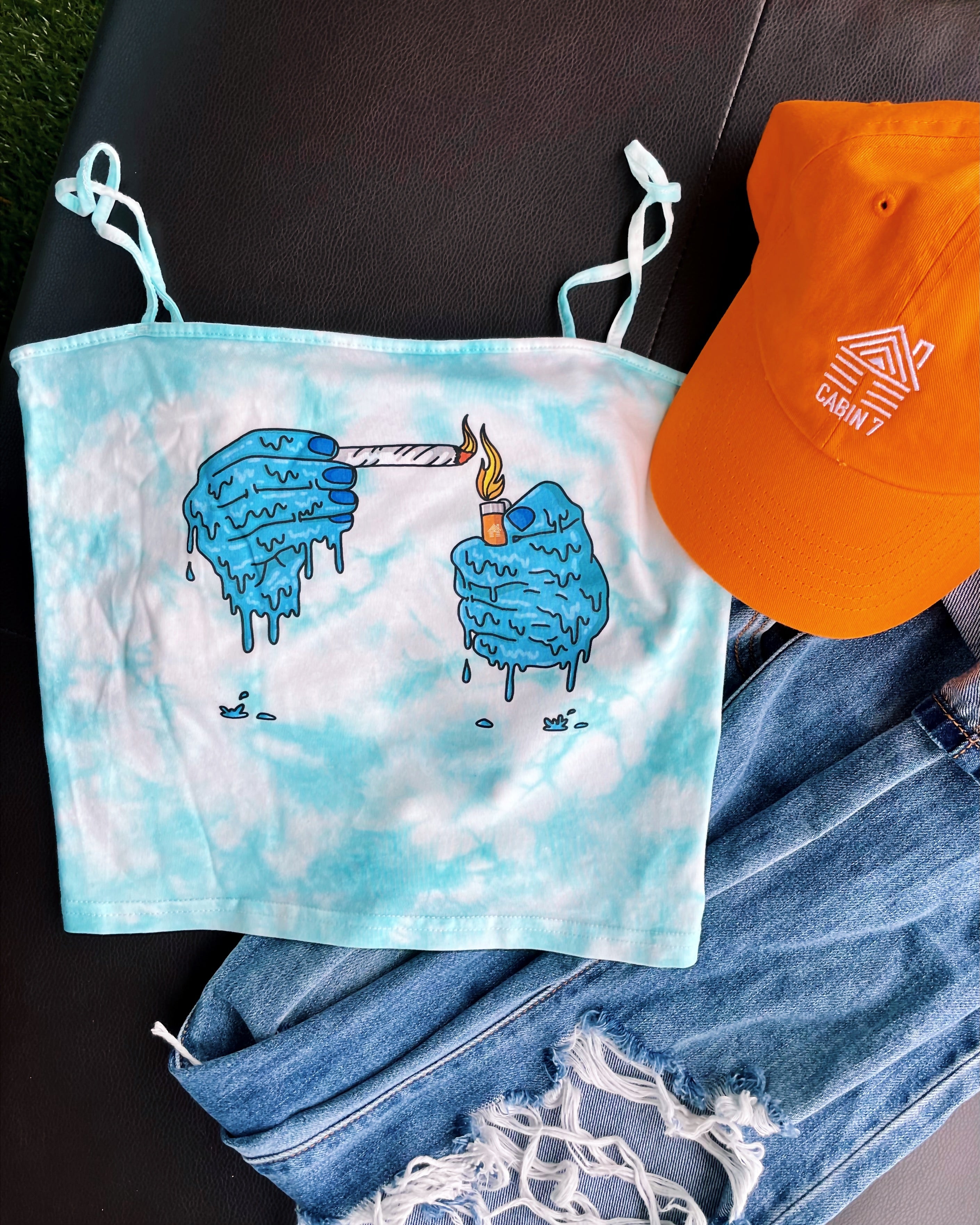 Spark Up Cropped Tank Top