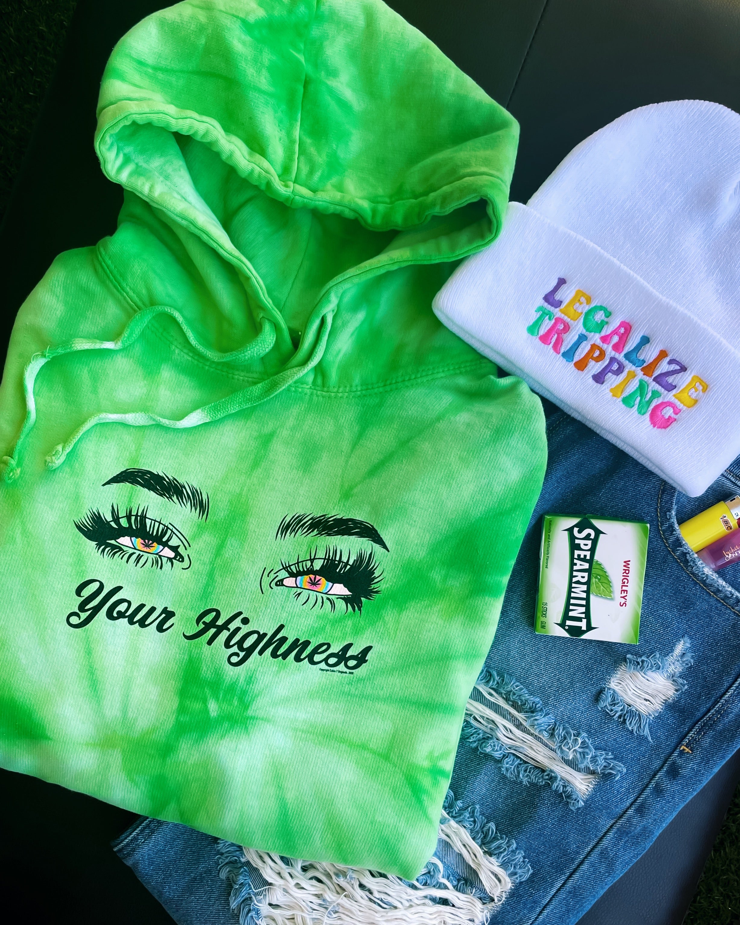 Your Highness Tie Dye Hoodie