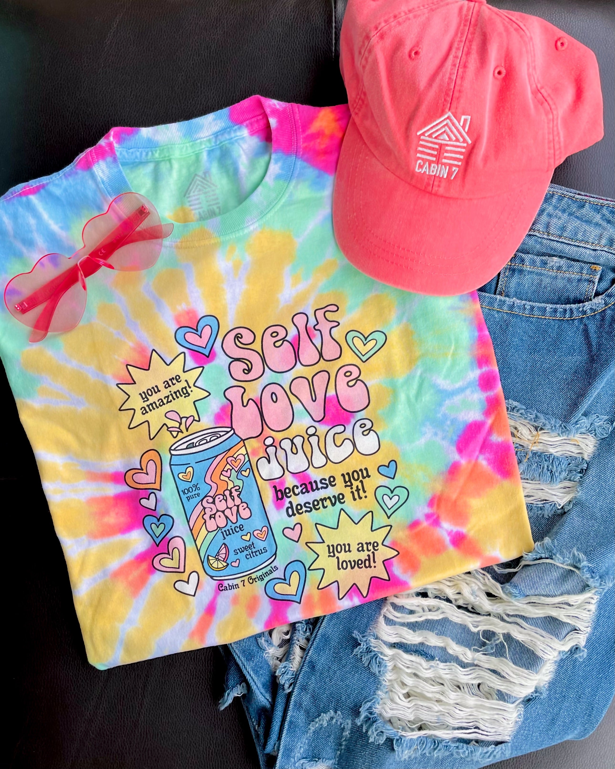 Self Love Juice Tie Dye T-Shirt