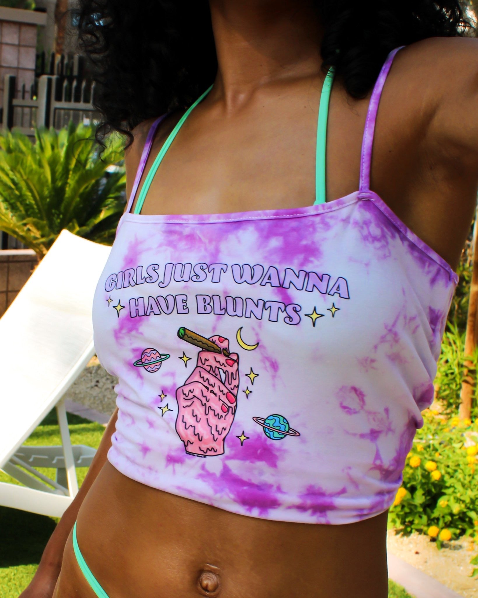 Girls Just Wanna Cropped Tank Top