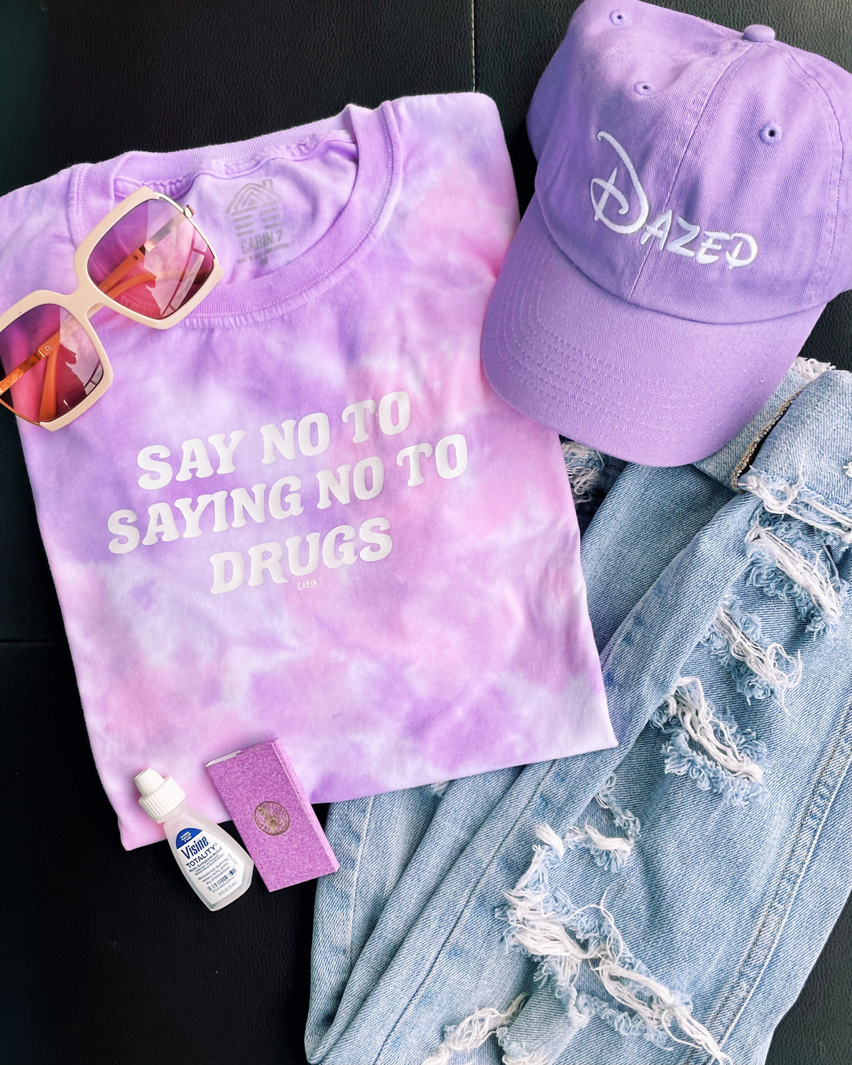 Say No Tie-Dye T-Shirt