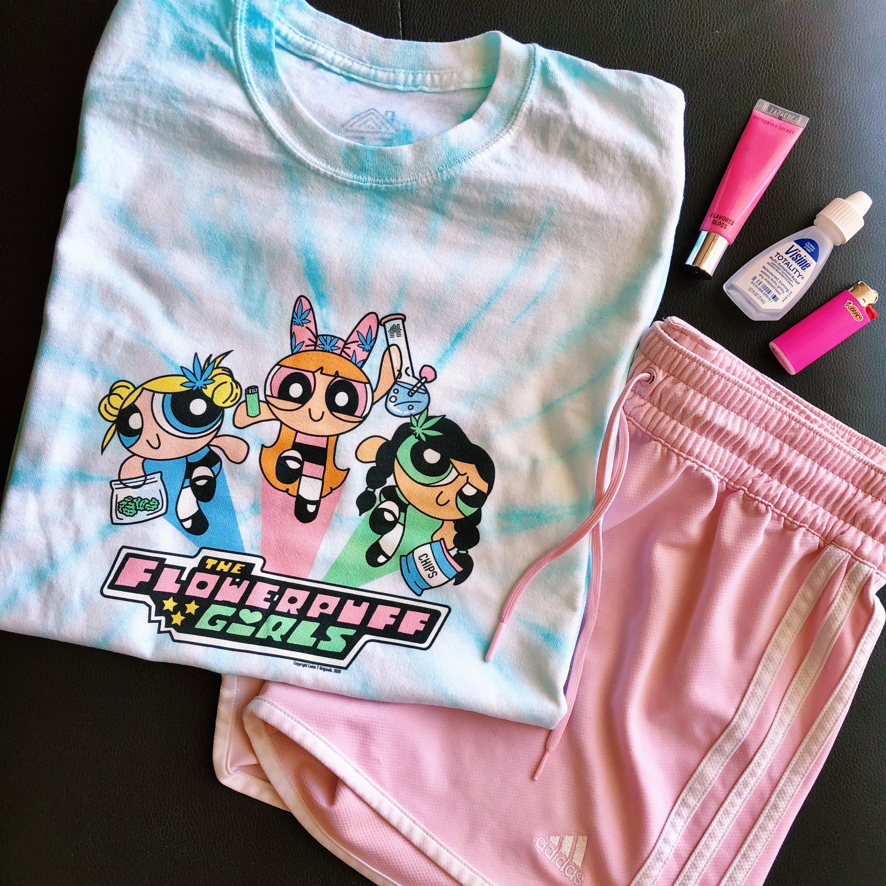 Flowerpuff Girls Tie Dye T-Shirt