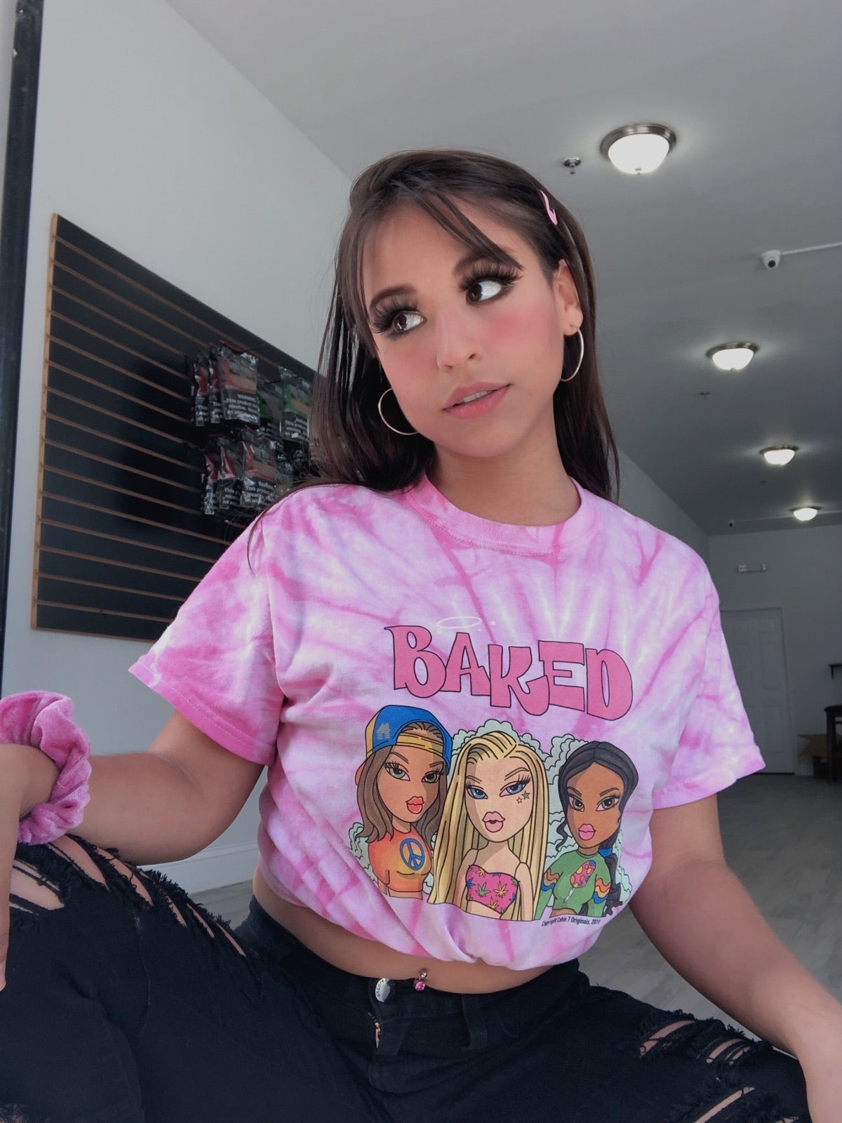 Baked Babes Tie Dye T-Shirt