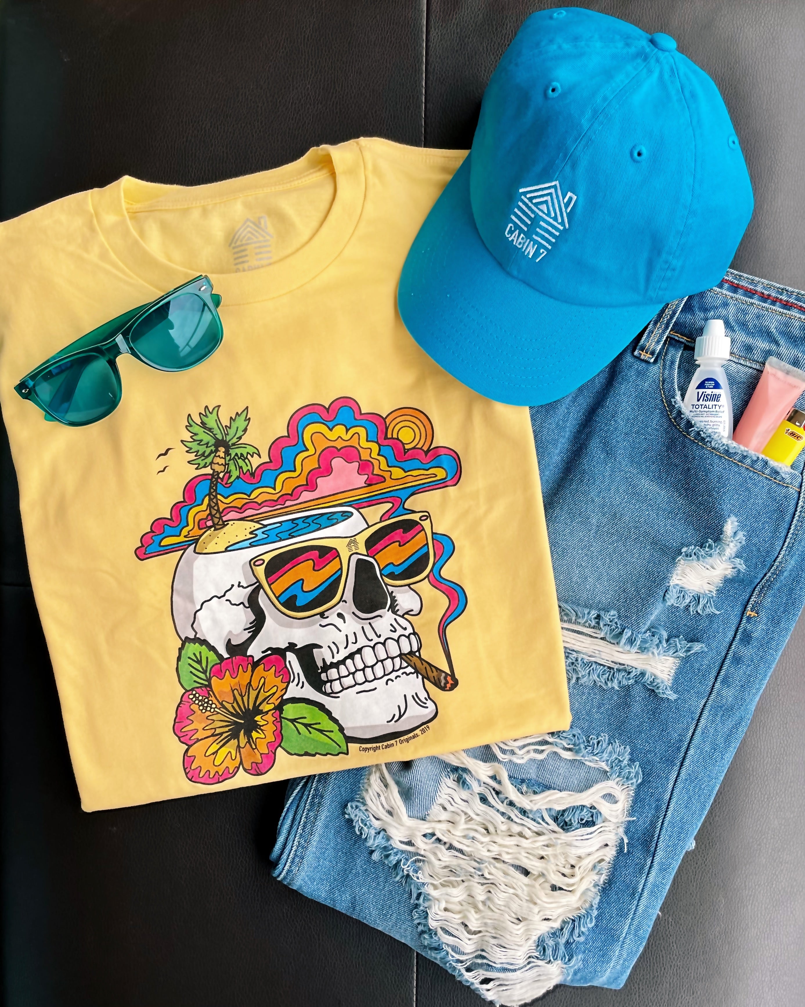 Summertime Skull T-Shirt