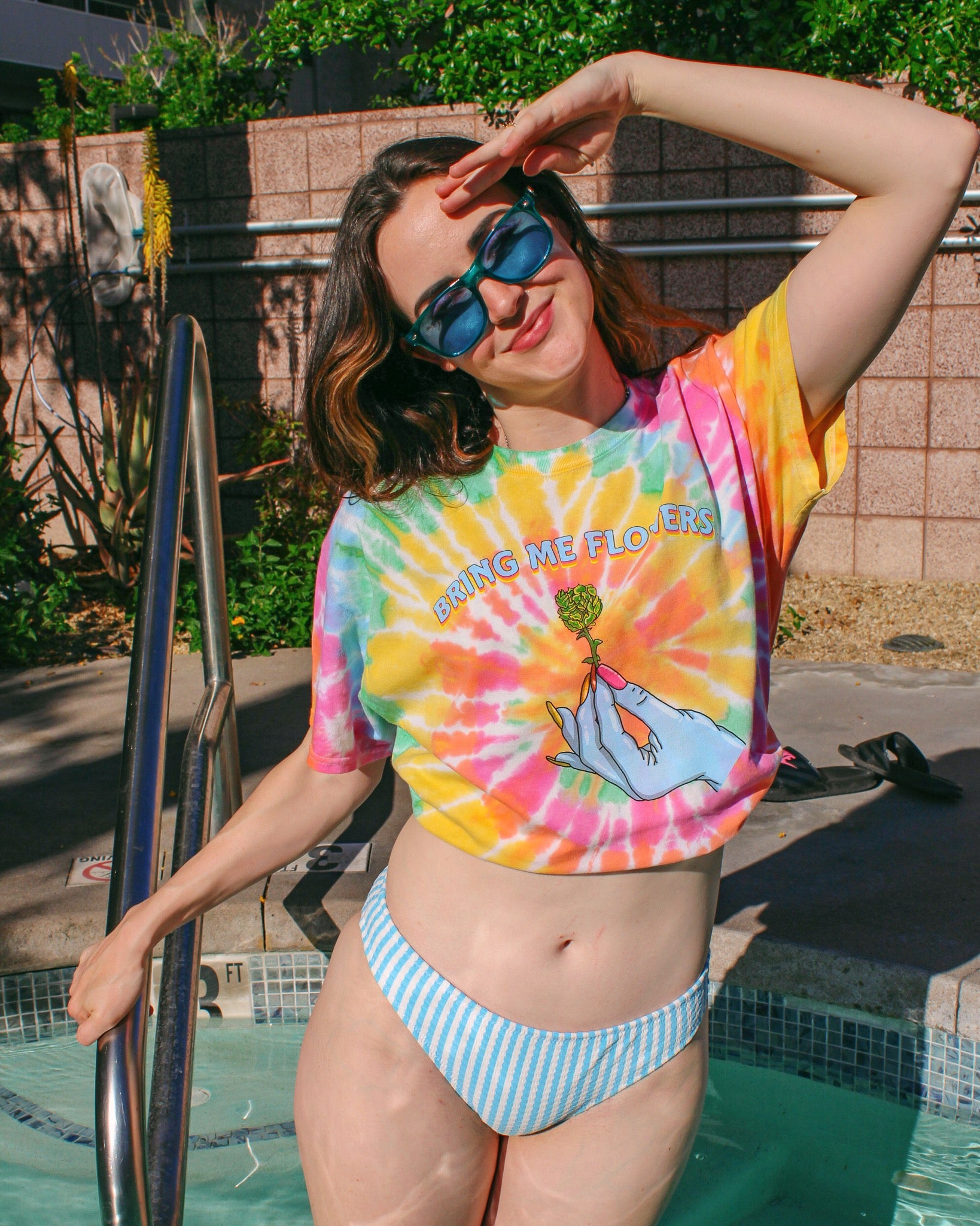 Bring Me Flowers Tie Dye T-Shirt