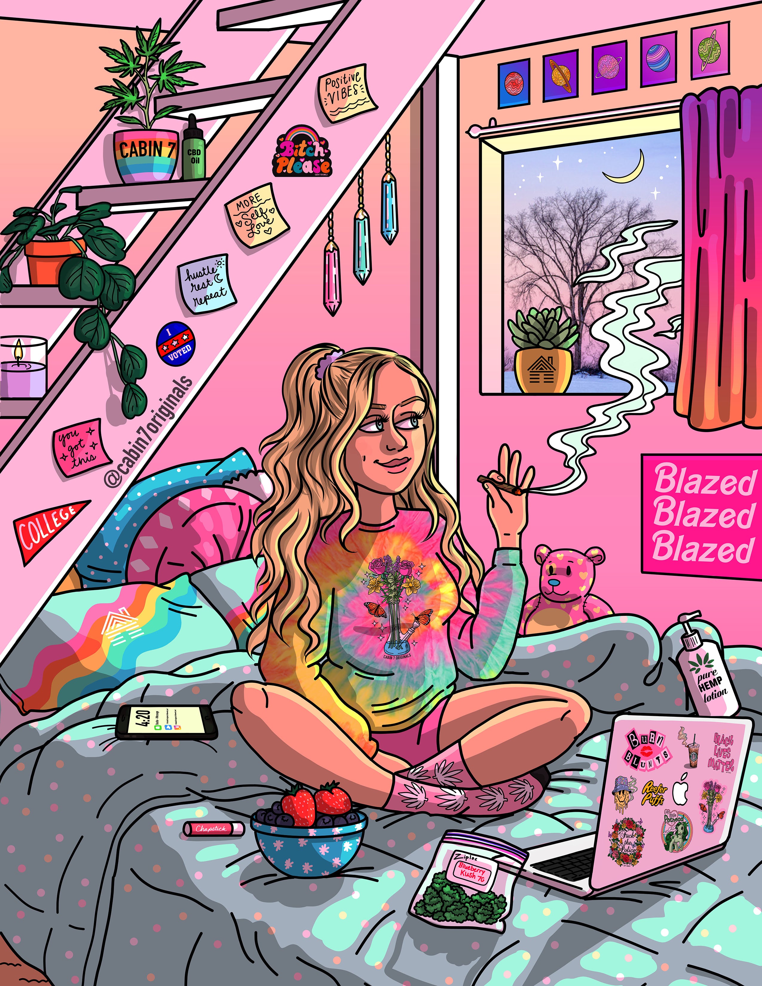 "Me Time" Poster Print