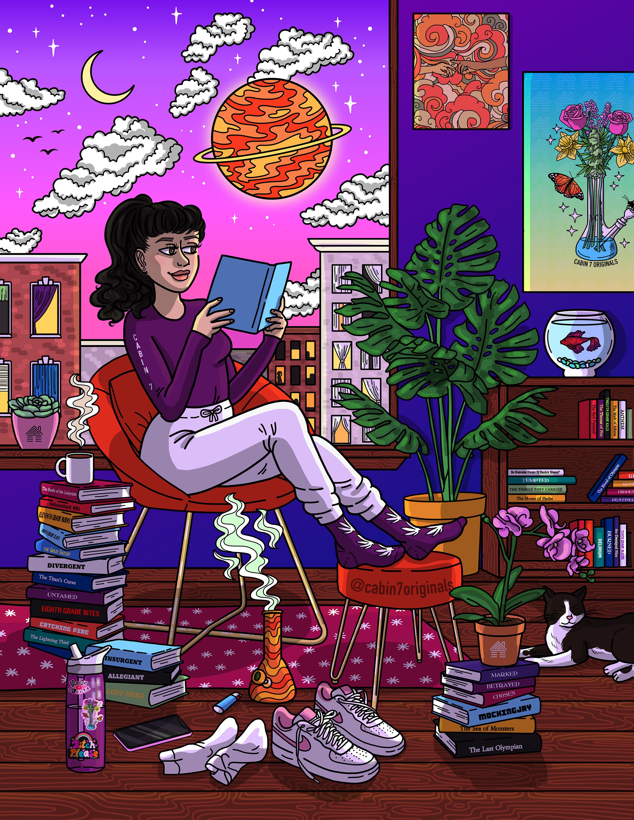 "Reading Nook" Poster Print