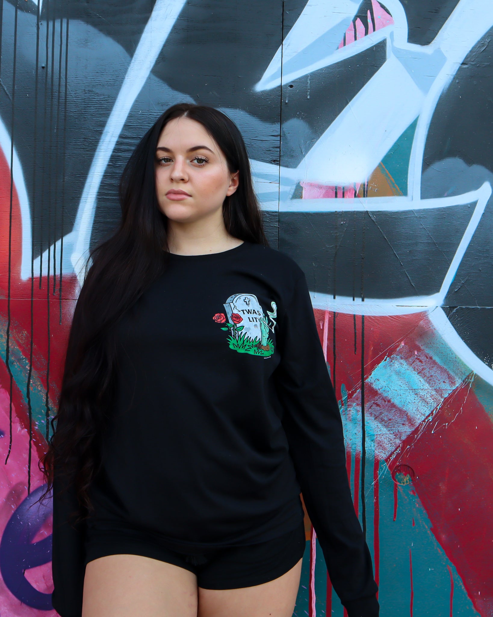 'Twas Lit Long Sleeve T-Shirt