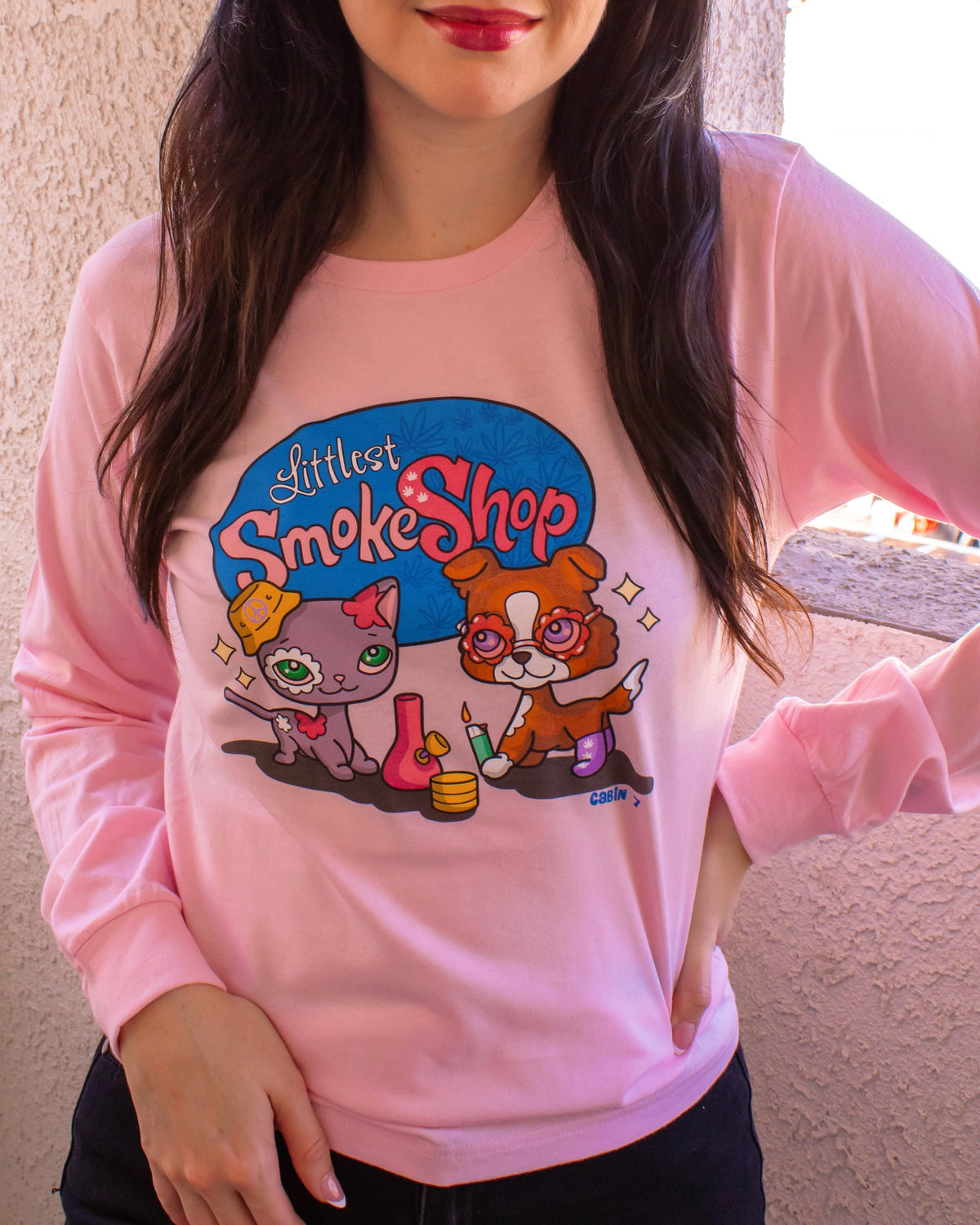 Littlest Smoke Shop Long Sleeve T-Shirt