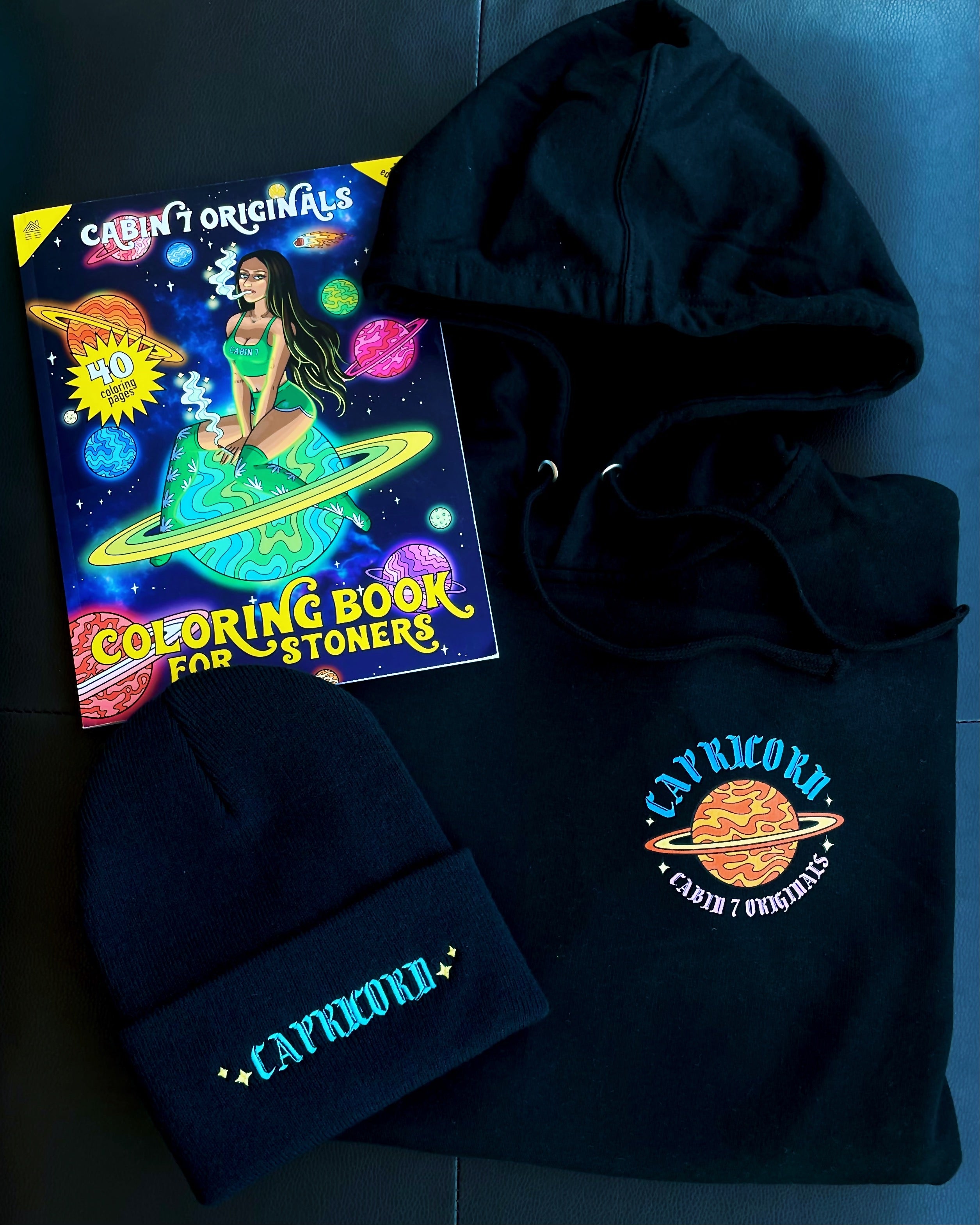 Capricorn Zodiac Gift Set