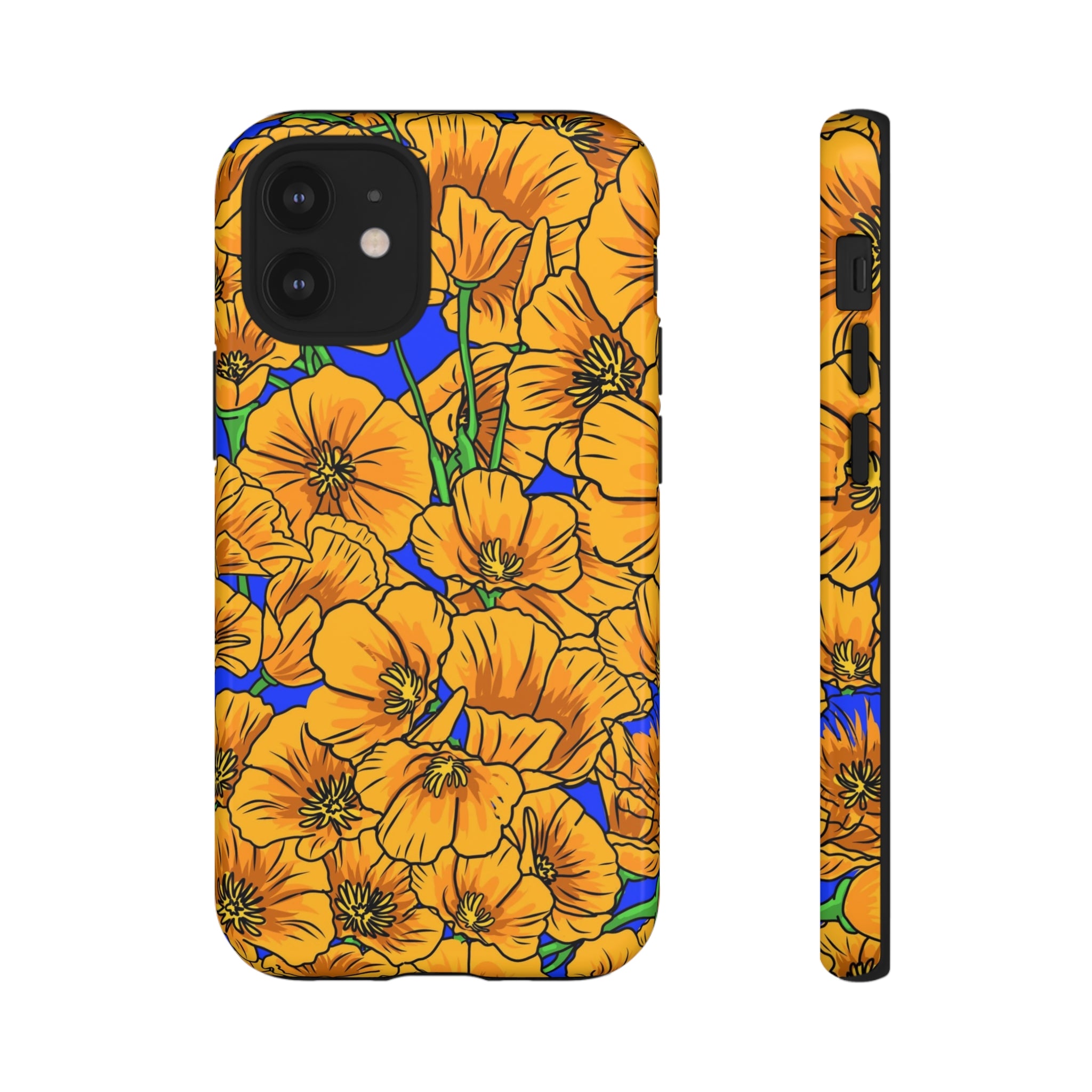 Golden Poppies Phone Case