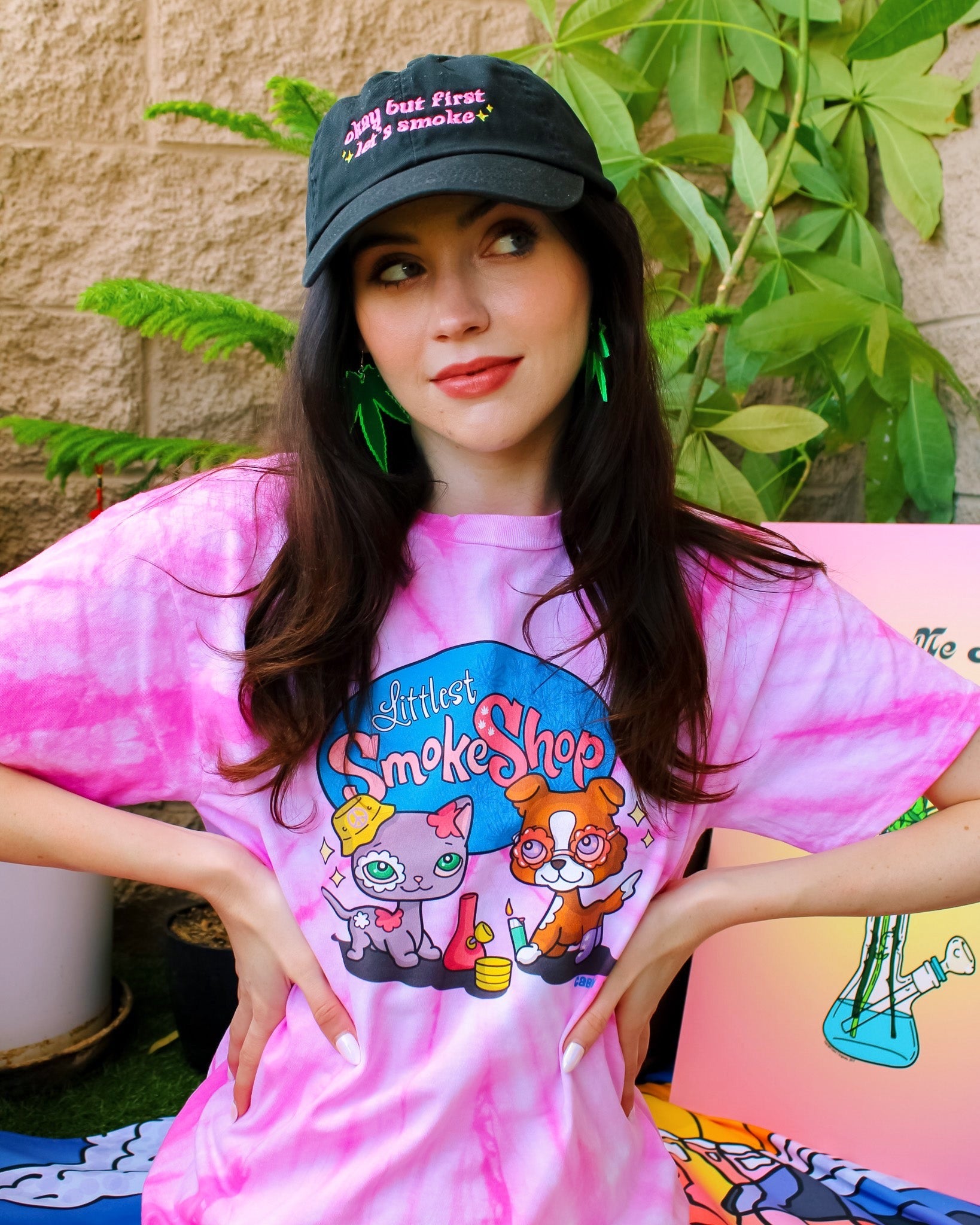 Littlest Smoke Shop Tie Dye T-Shirt