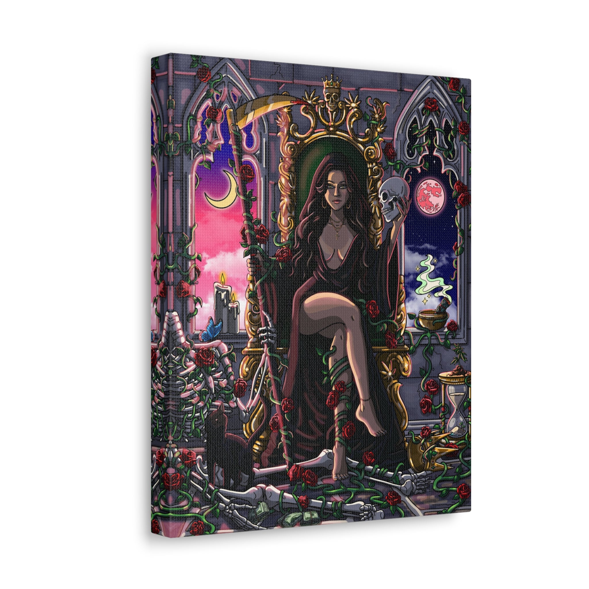 "Memento Mori" Canvas Print