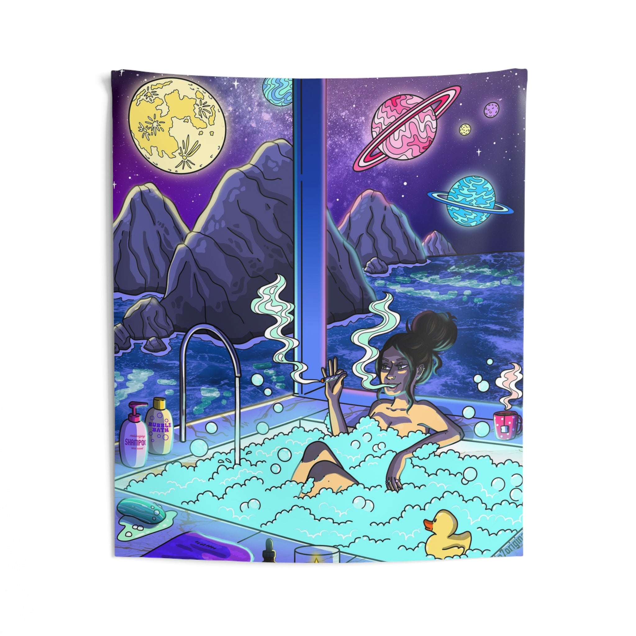 Sea of Tranquility Wall Tapestry