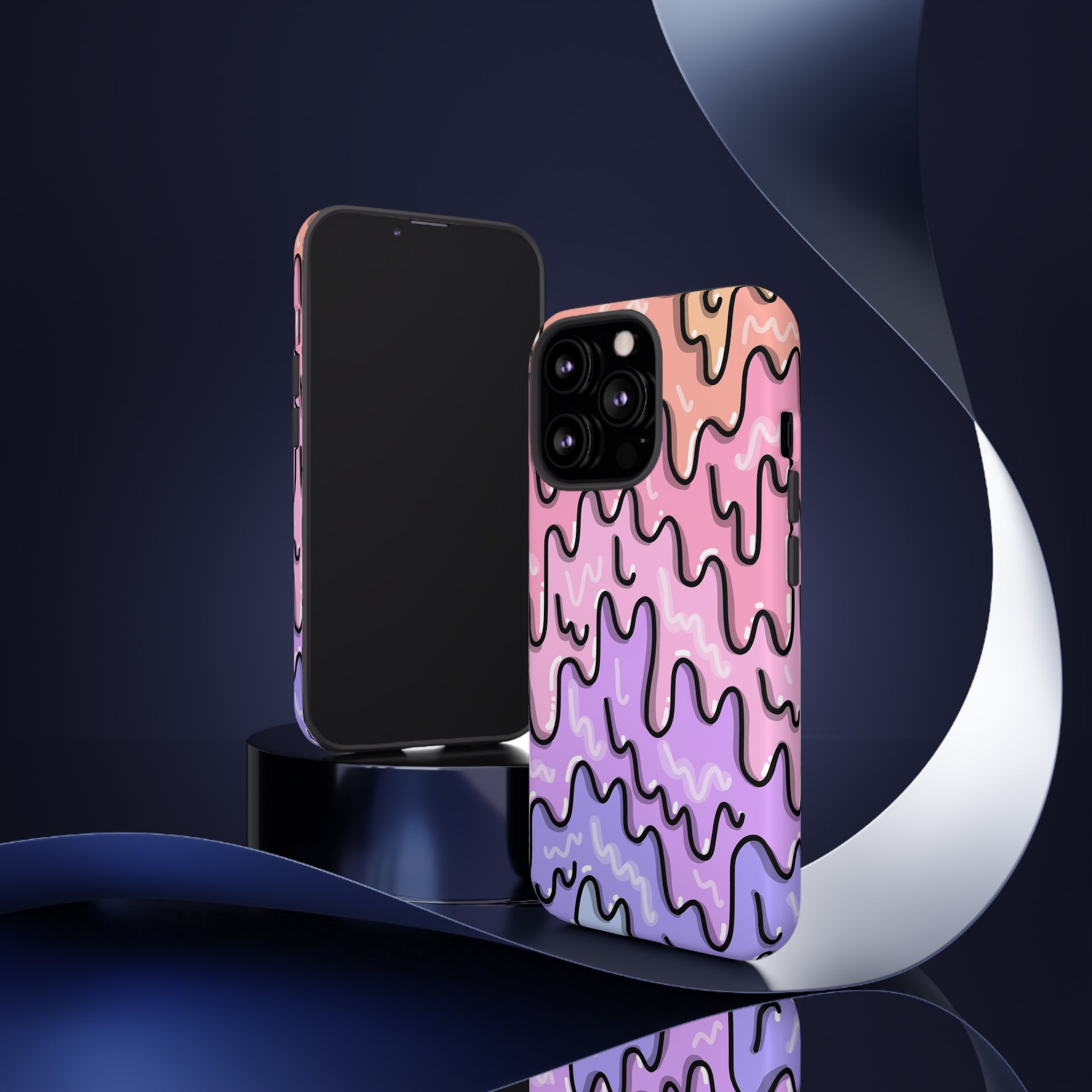 Peach & Lavender Phone Case