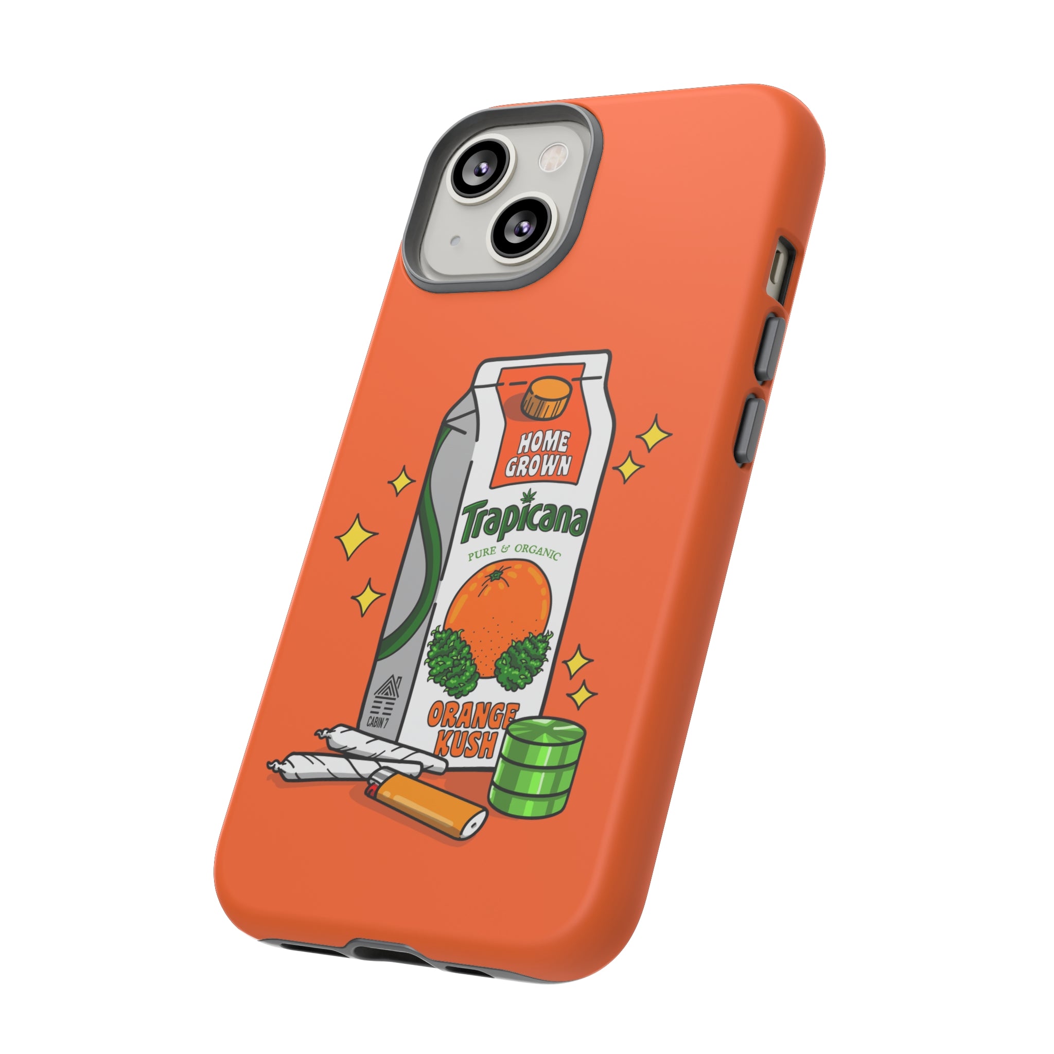 Orange Kush Phone Case