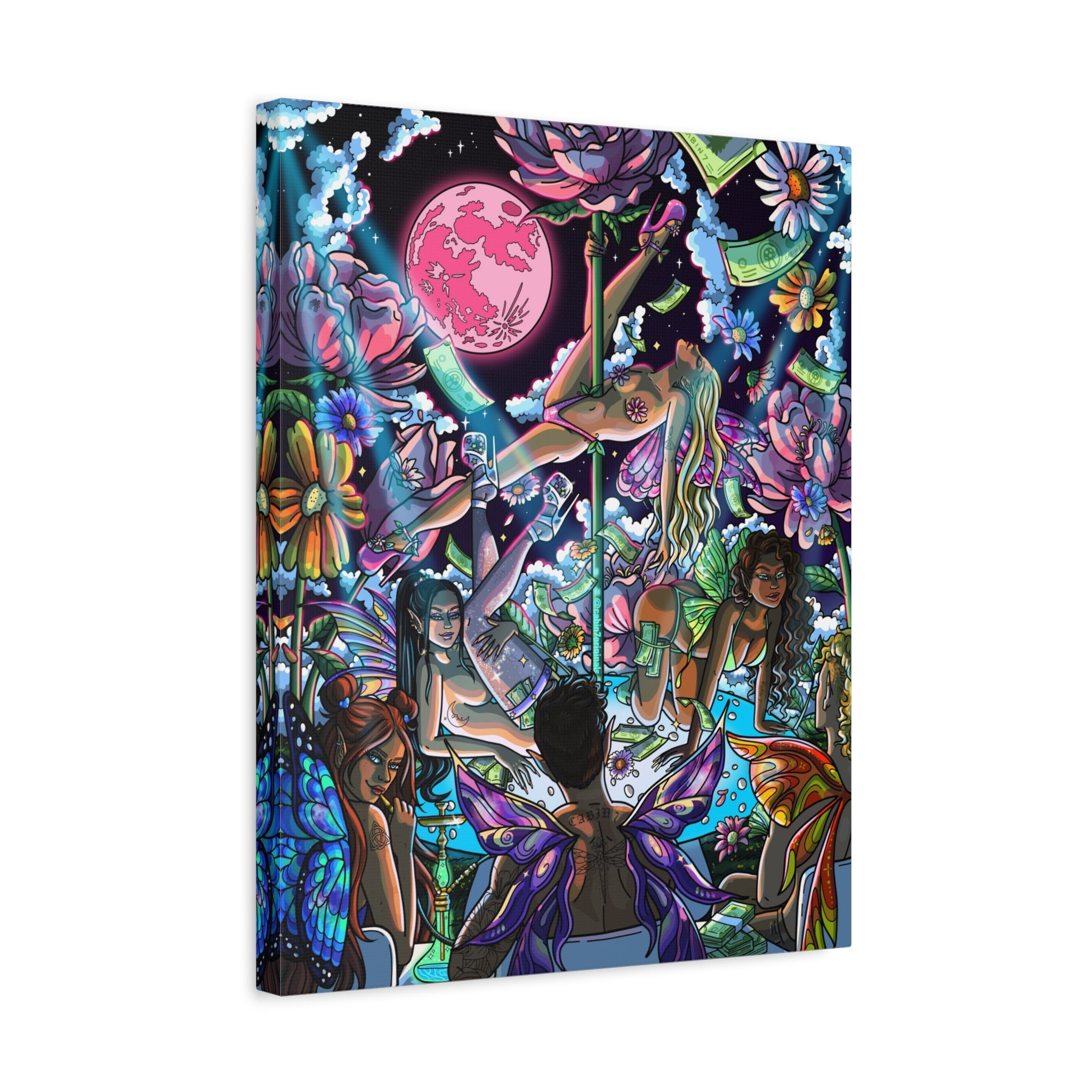 "MAGIC CITY" Canvas Print