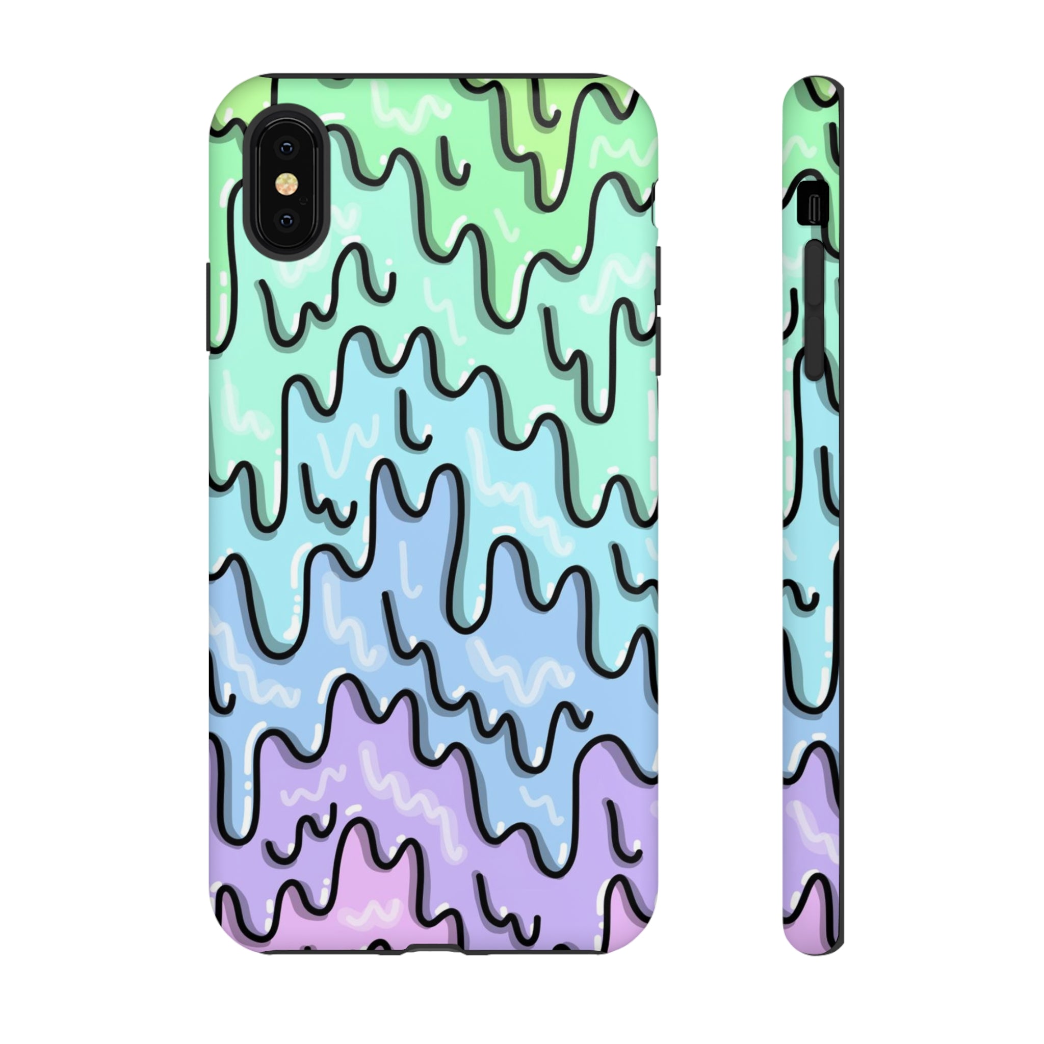 Mint & Aqua Slime Phone Case