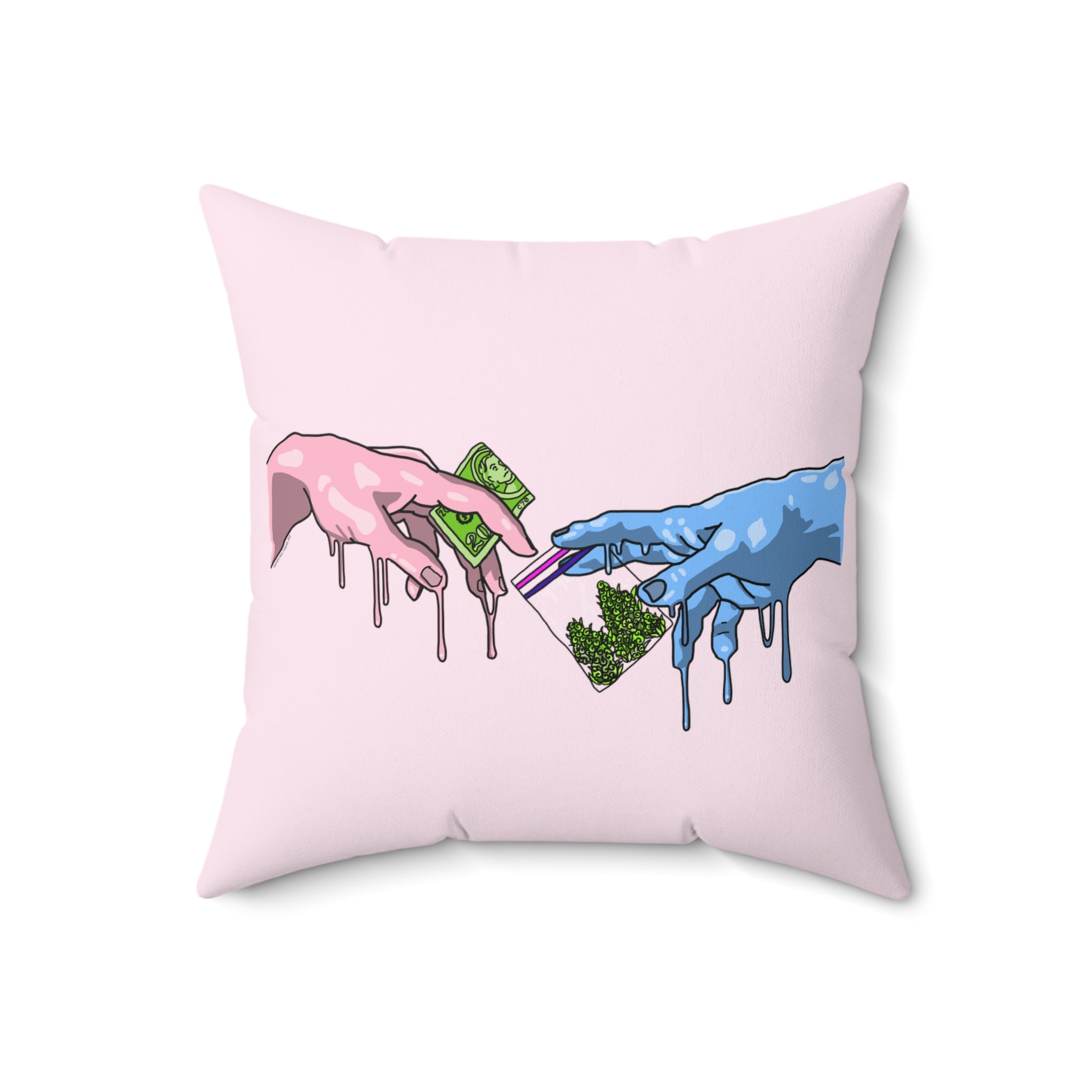 Michelangelo's Mary Throw Pillow