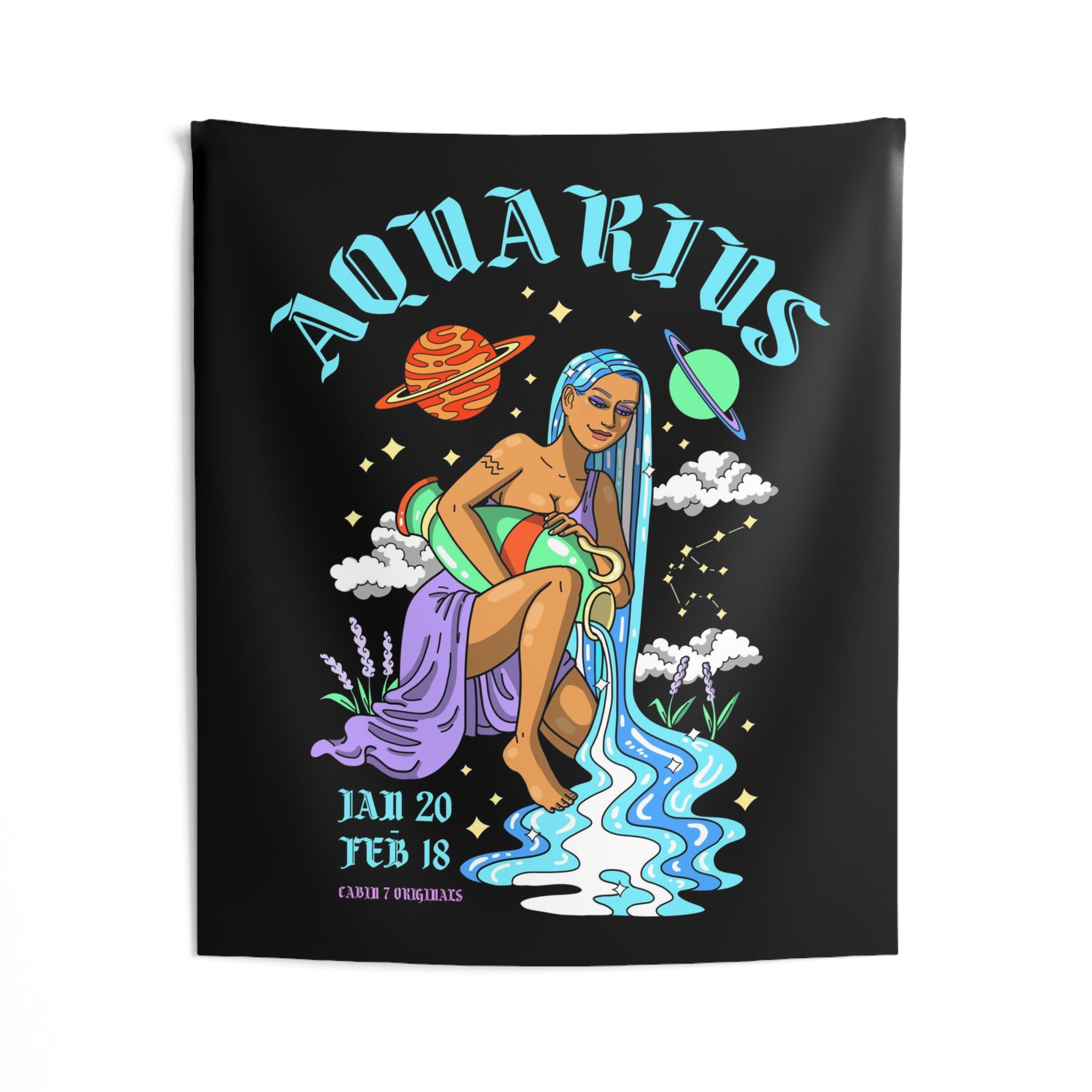 Aquarius Wall Tapestry