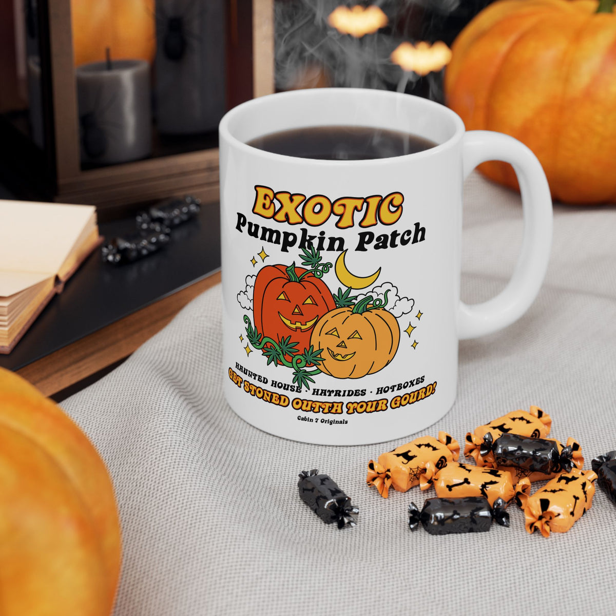 Exotic Pumpkin Patch Mug