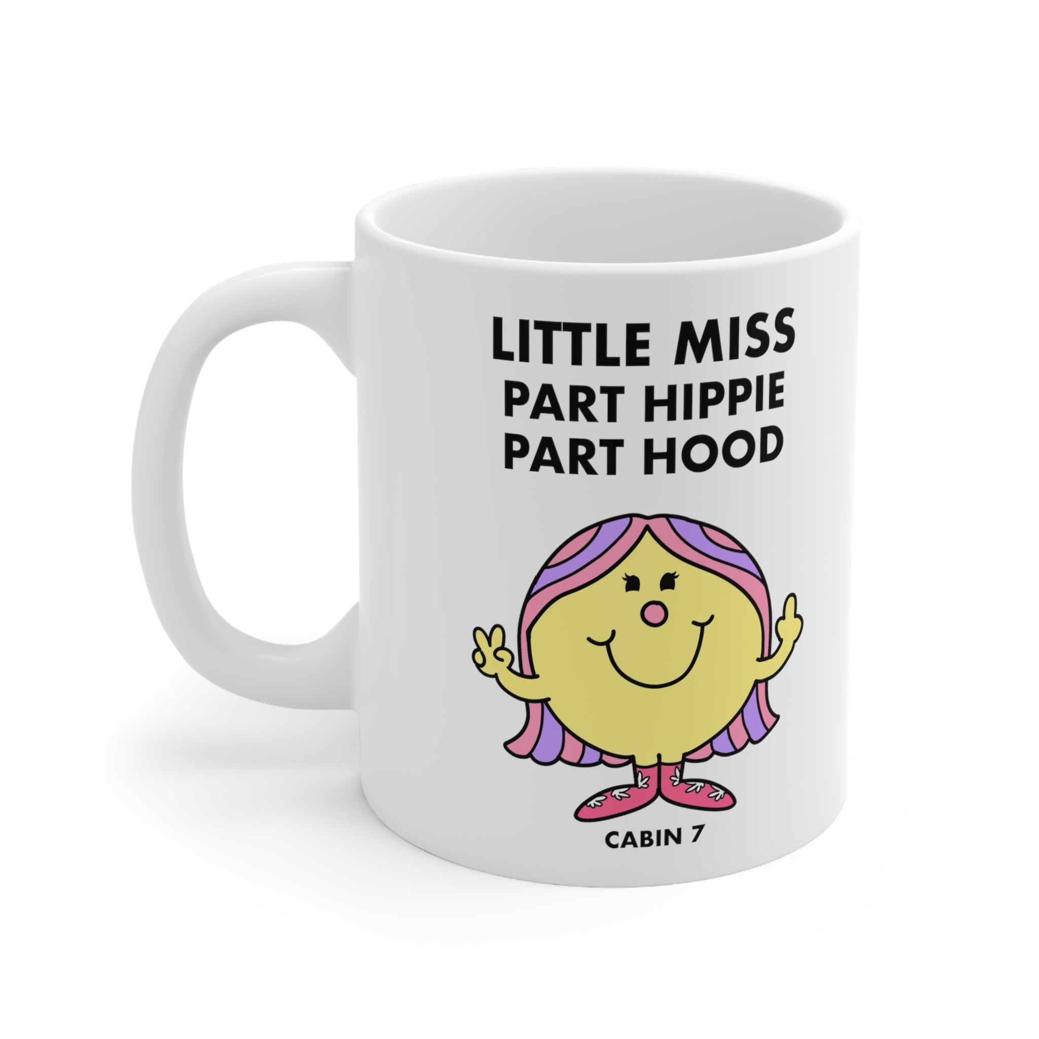Little Miss Part Hippie Part Hood Mug