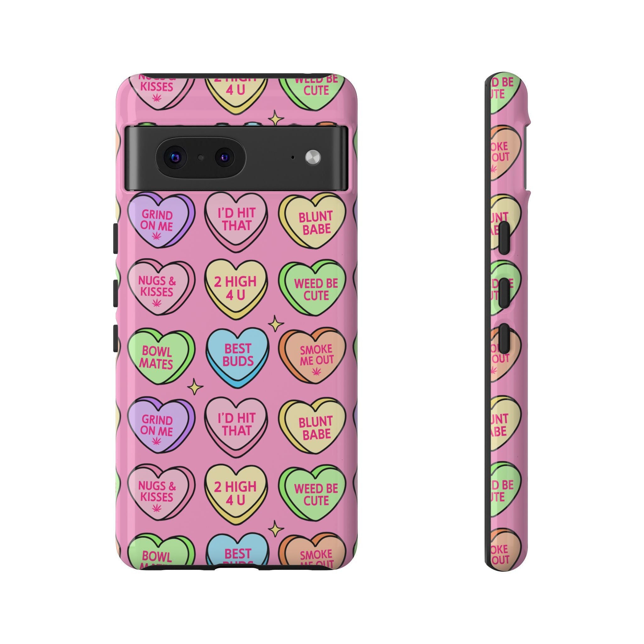 Candy Hearts Phone Case