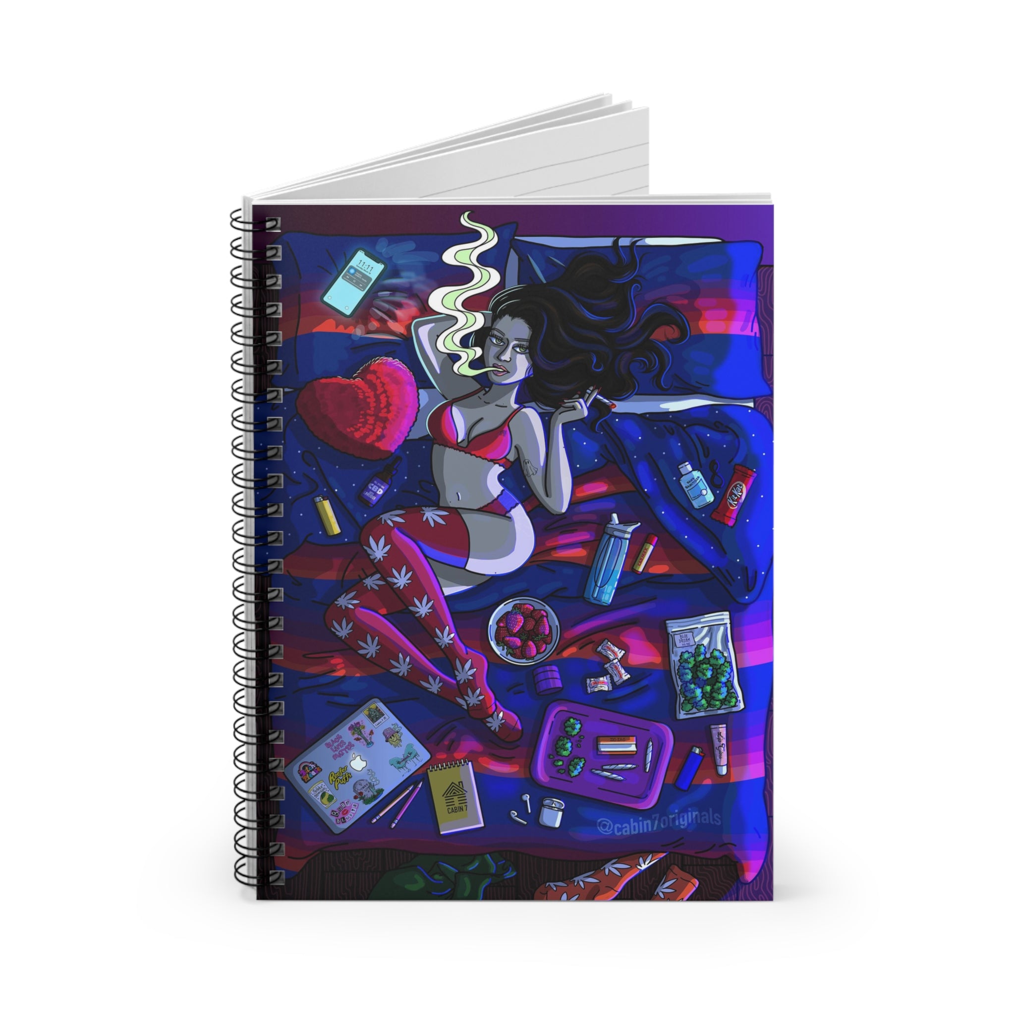 Blue Dream Spiral Notebook