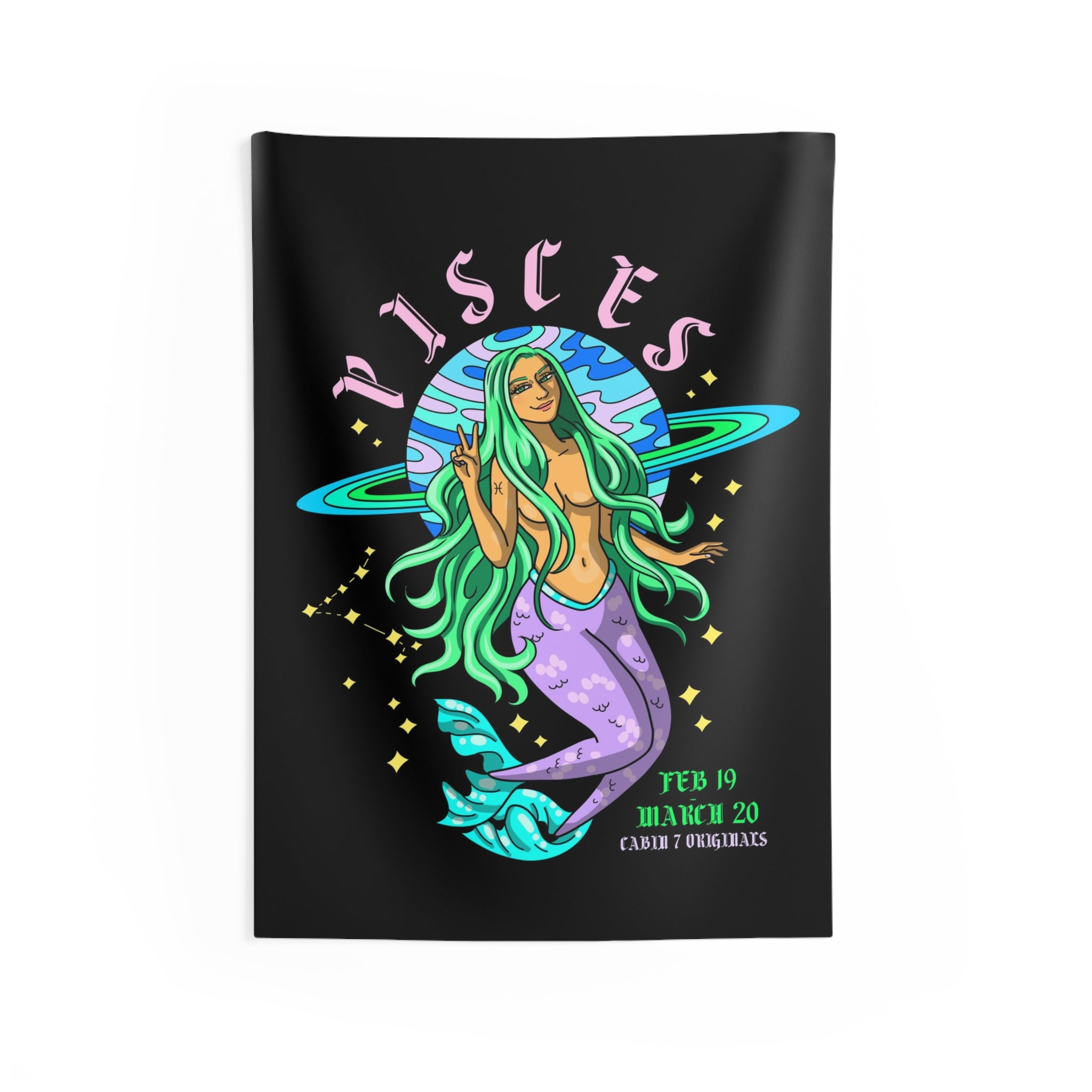 Pisces Wall Tapestry