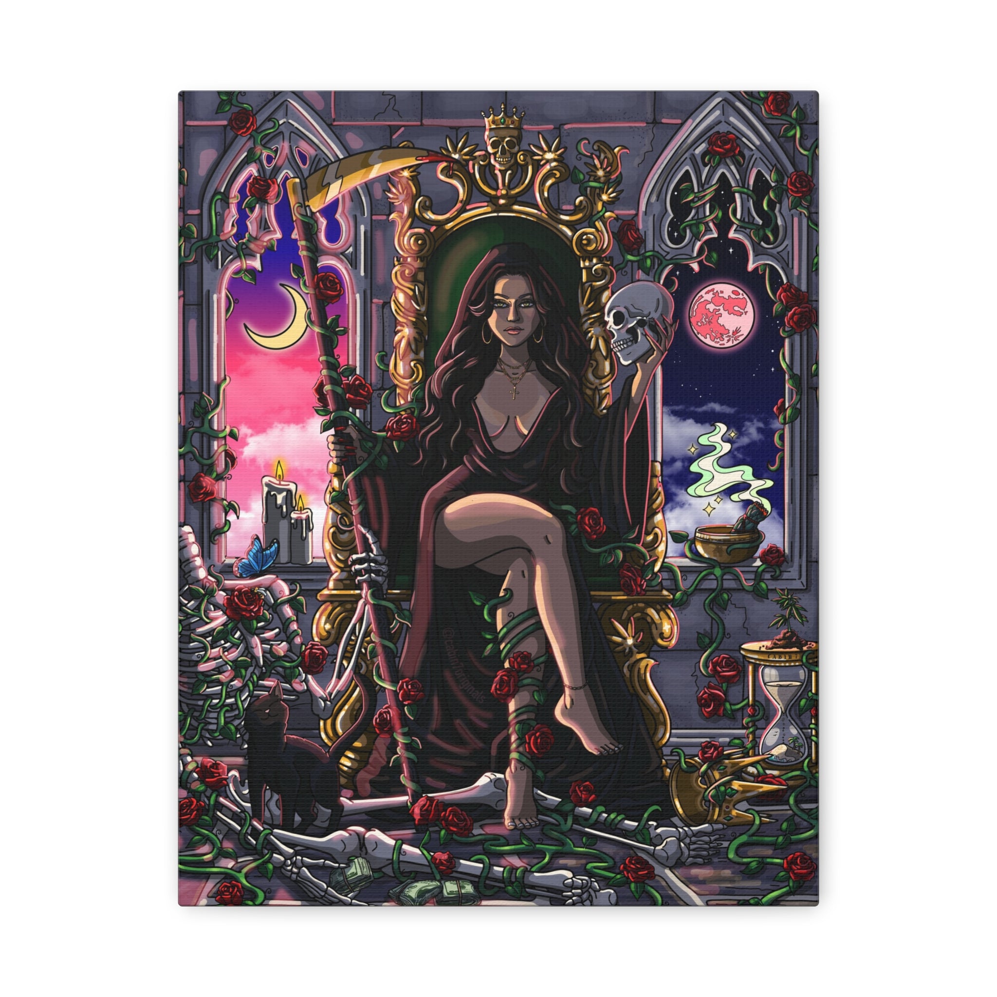 "Memento Mori" Canvas Print