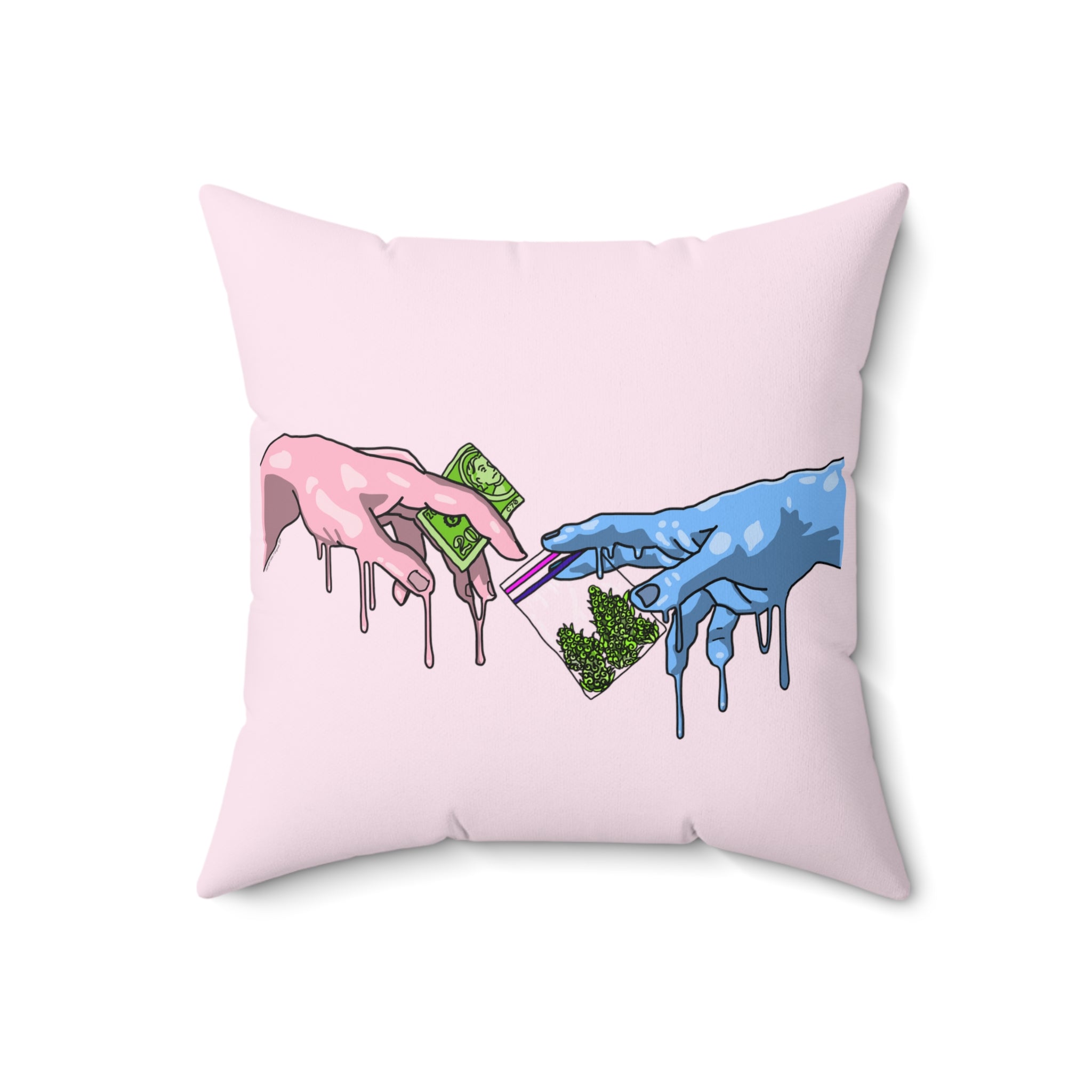 Michelangelo's Mary Throw Pillow