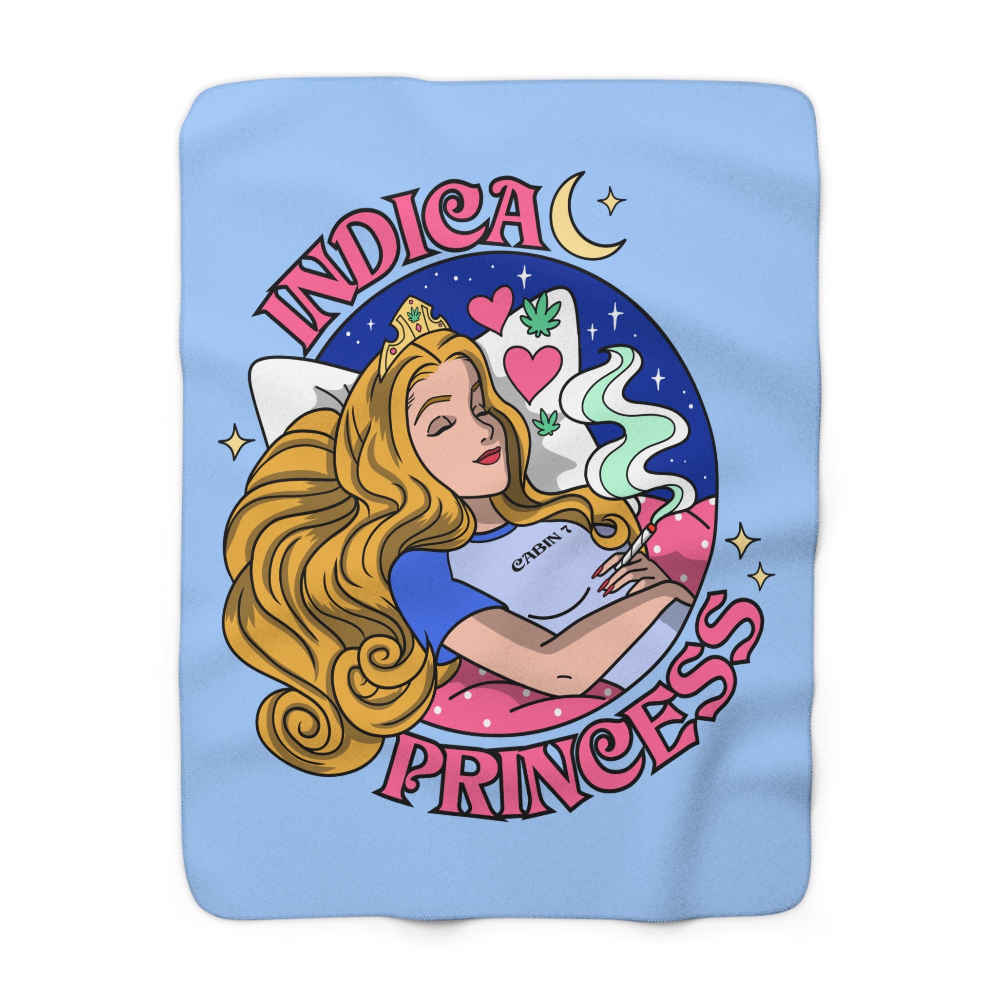 Indica Princess Sherpa Fleece Blanket