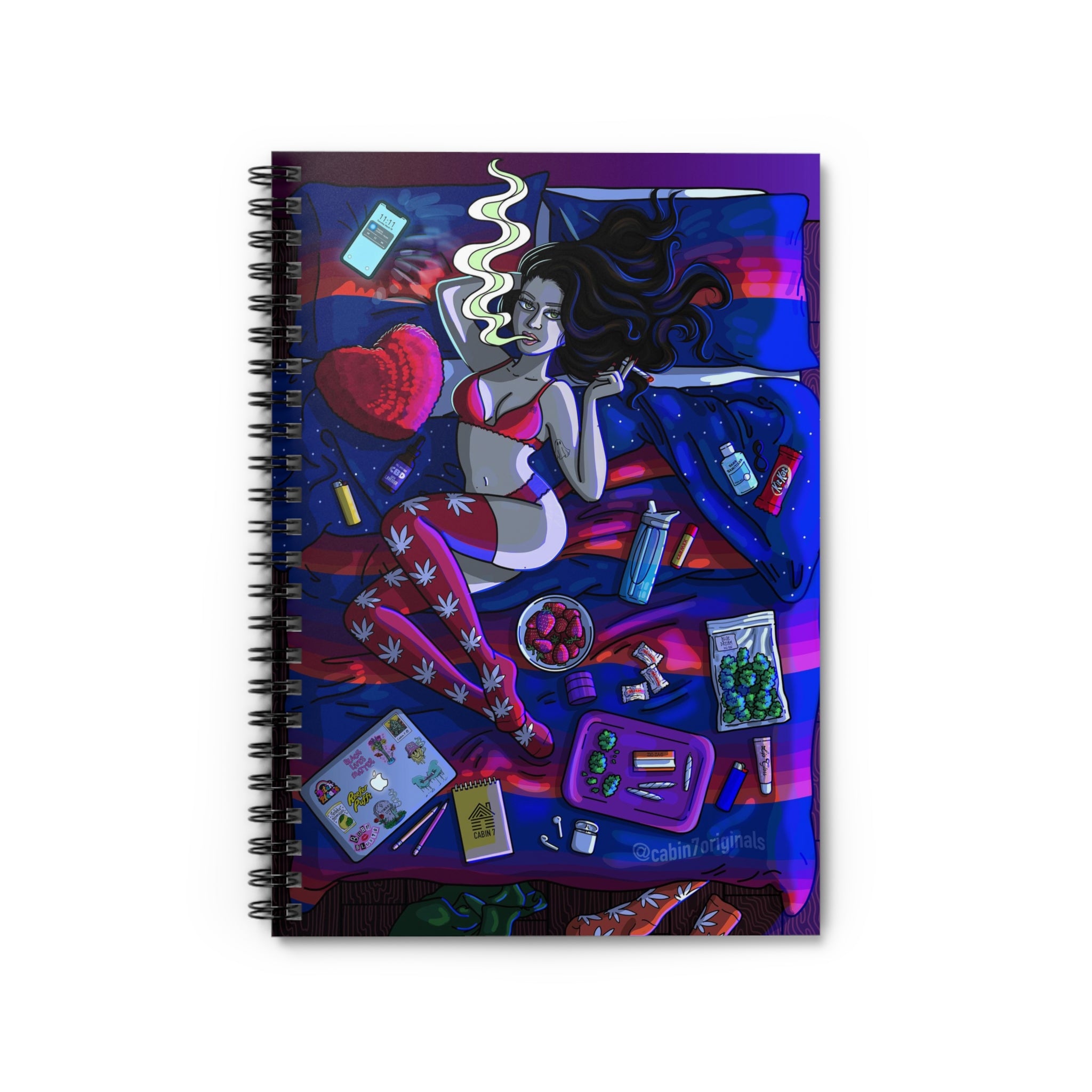 Blue Dream Spiral Notebook