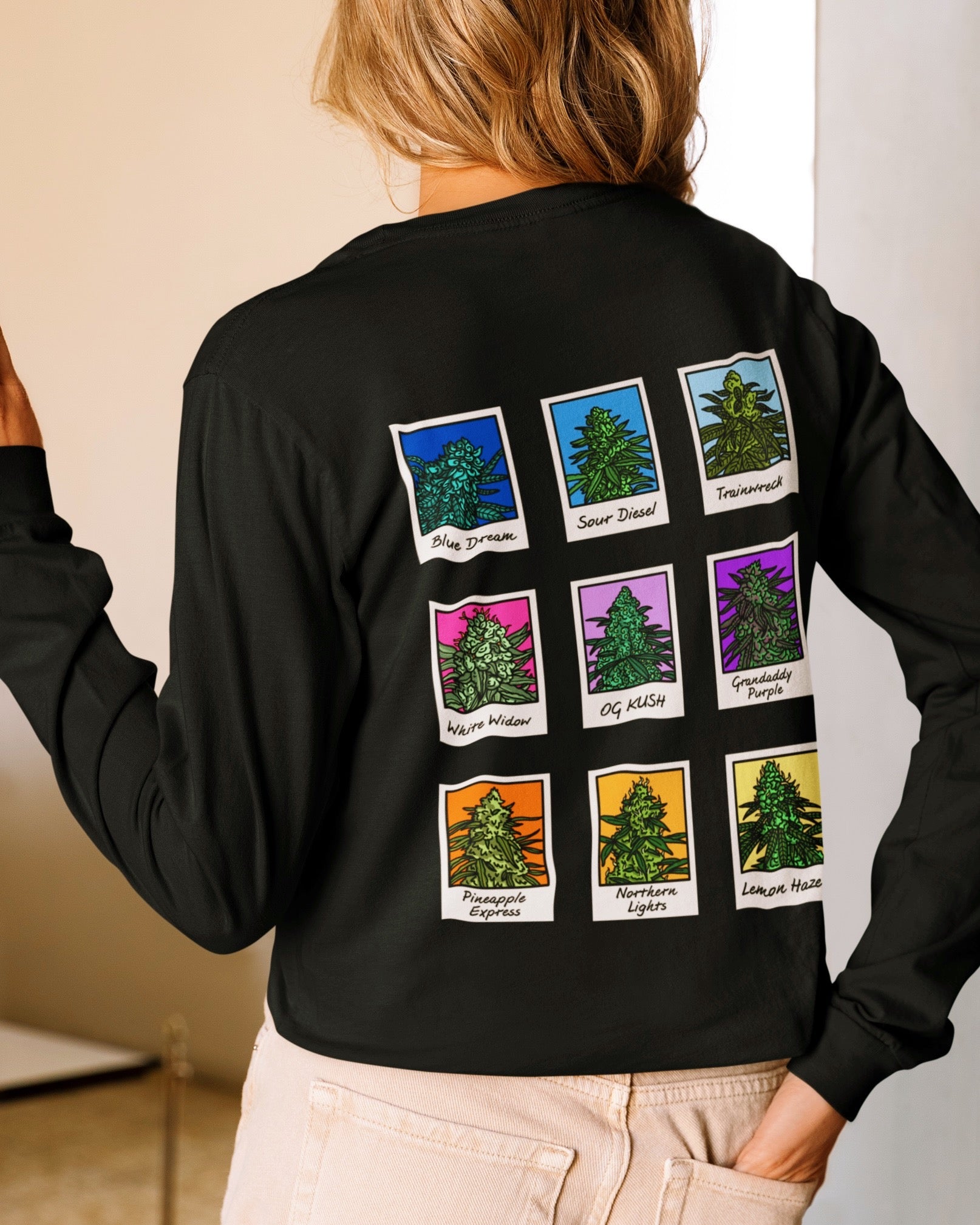 Nugshots Long Sleeve T-Shirt - Black