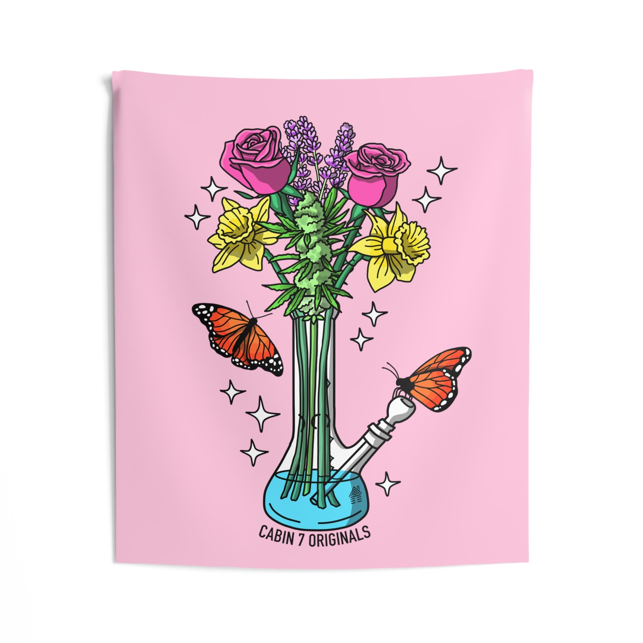 "Bong Bouquet" Wall Tapestry