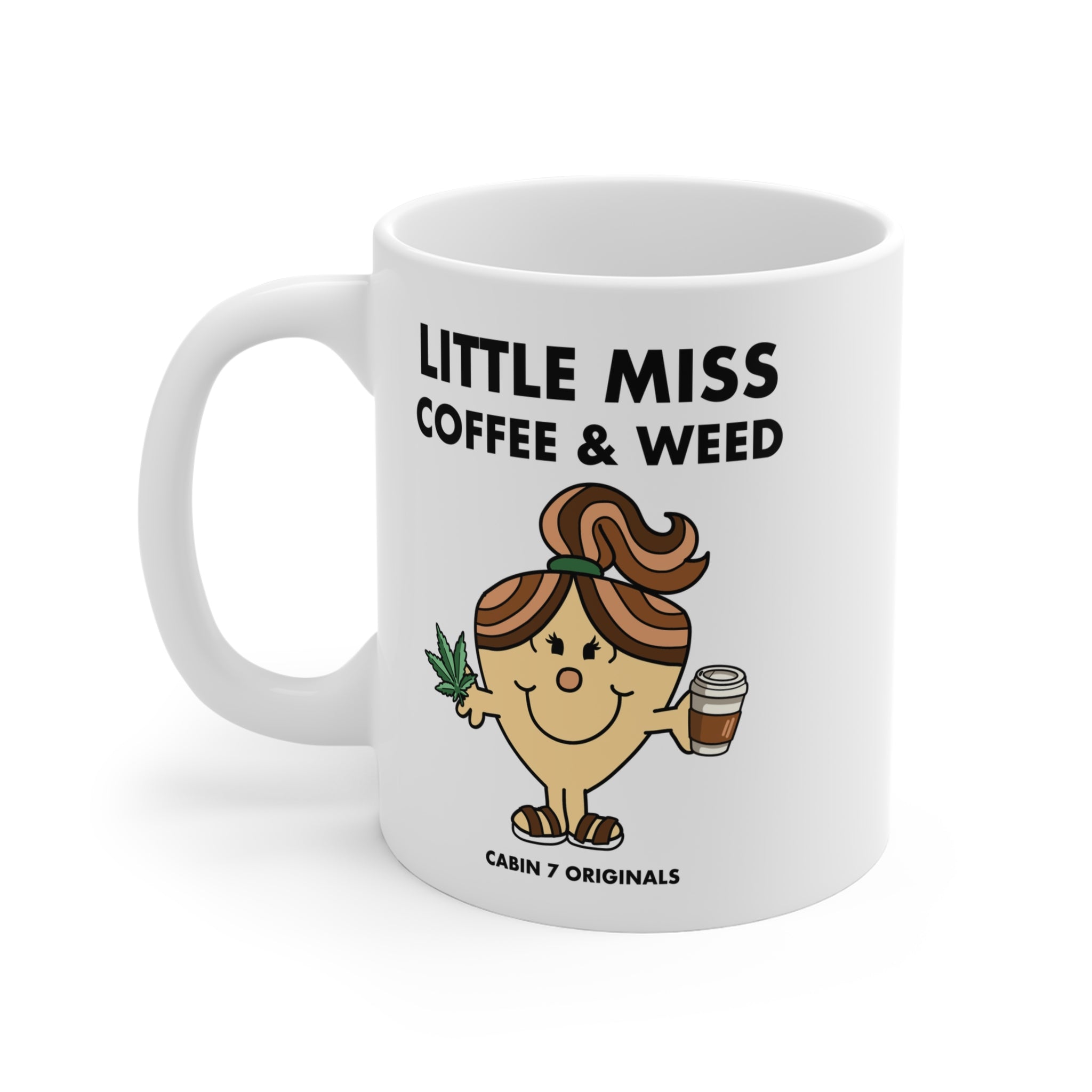 Little Miss Coffee & Weed Mug