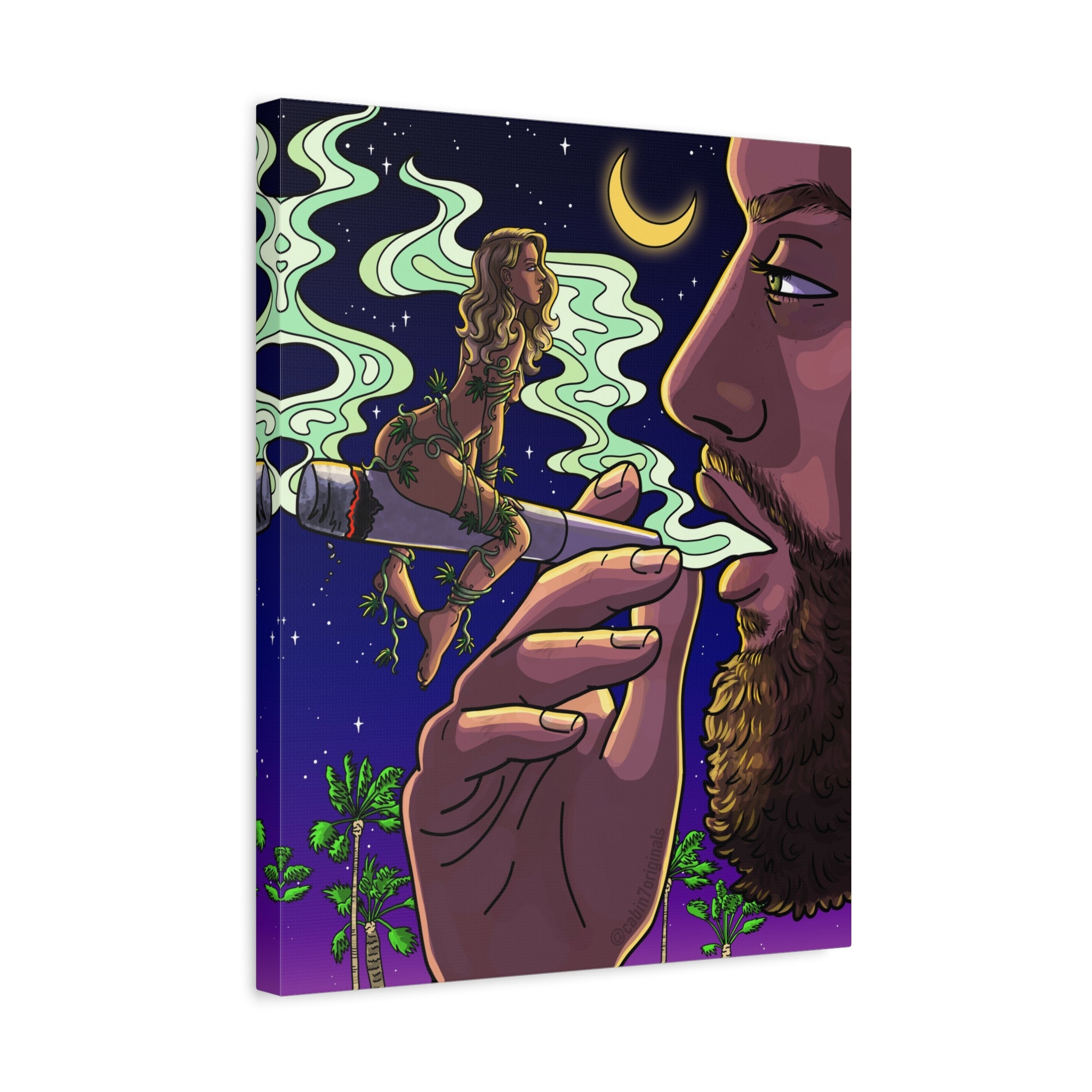 "THE TEMPTRESS" Canvas Print