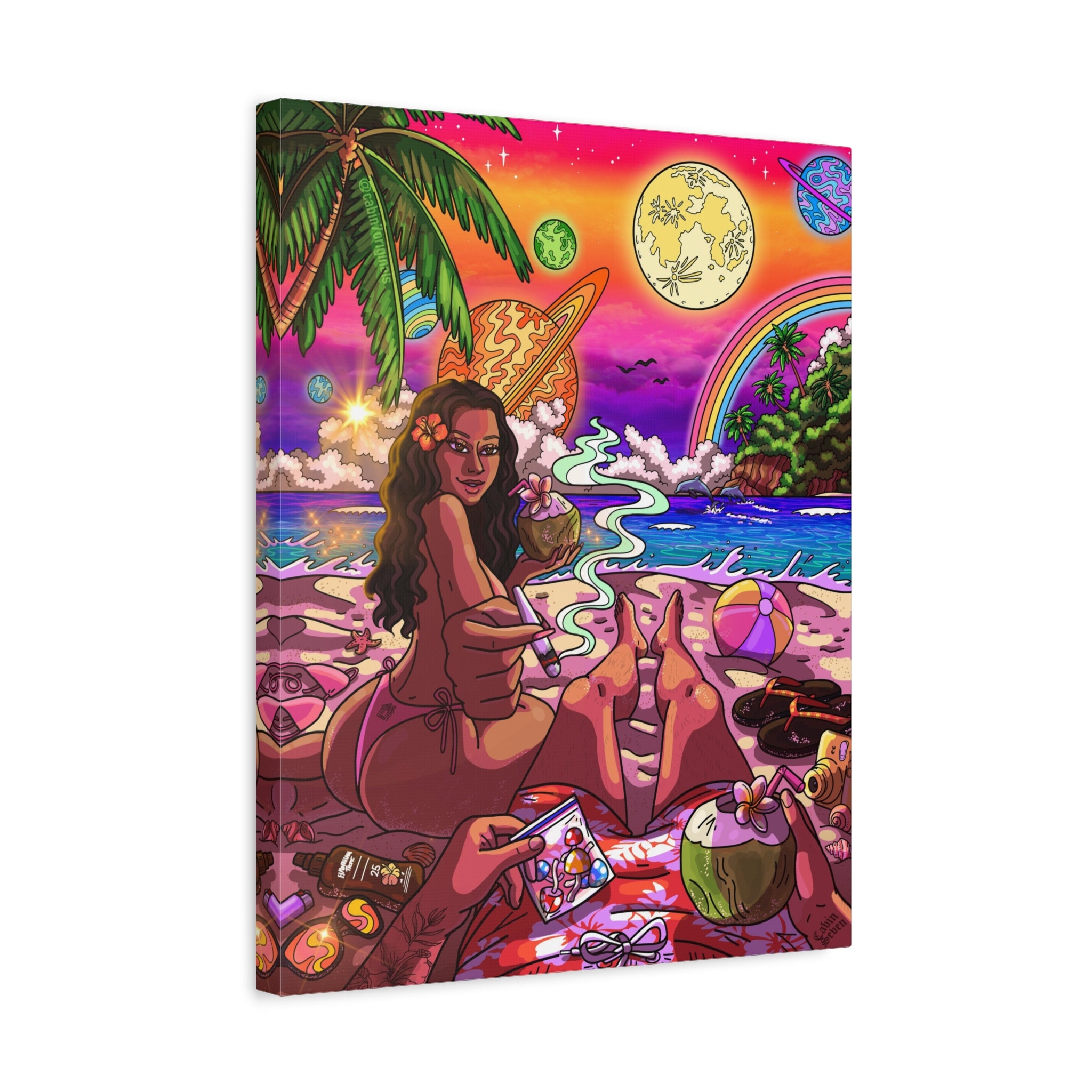 "MAUI WOWIE" Canvas Print